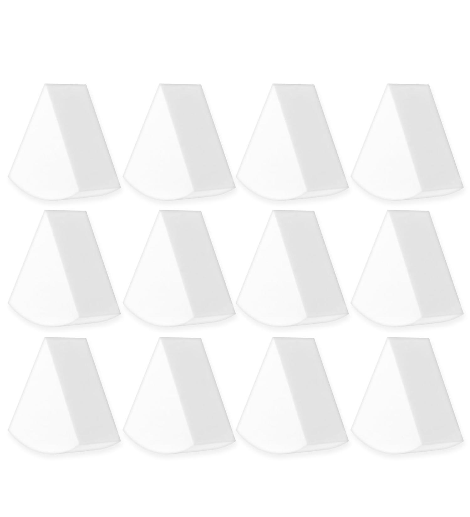 Sibba Makeup Sponge Face Foundation Powder Puff 12 Pieces Beauty Blender Applicator Nail Paint Blending Holder Triangle Foam Cleansing Set Mini Pads Conceal Cosmetic Smoothing Cover Make Up 12 PCS - Buy Online on GoSupps.com