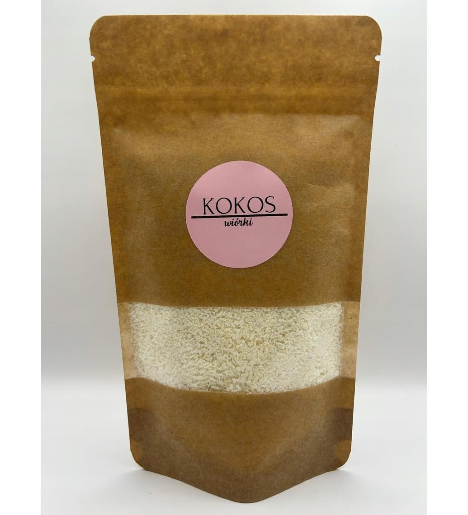 DELIFRUITS.PL Coconut Veal 1000g Natural No Additions Snow White Great Taste No Preservatives No Sugar 1kg