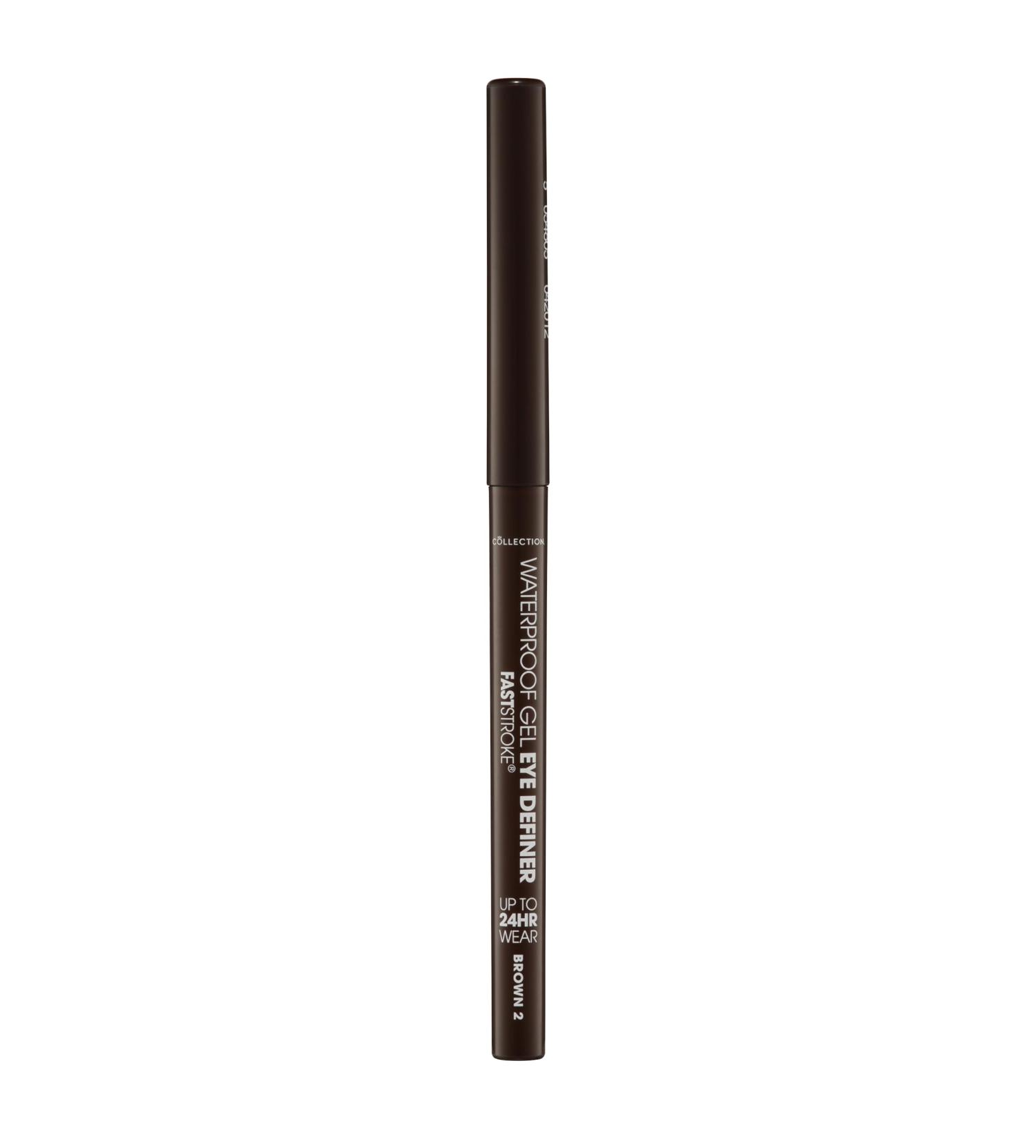  Collection Collection Fast Stroke Gel Eye Definer Waterproof Stain Resistant Long Wear Brown - Buy Online on GoSupps.com