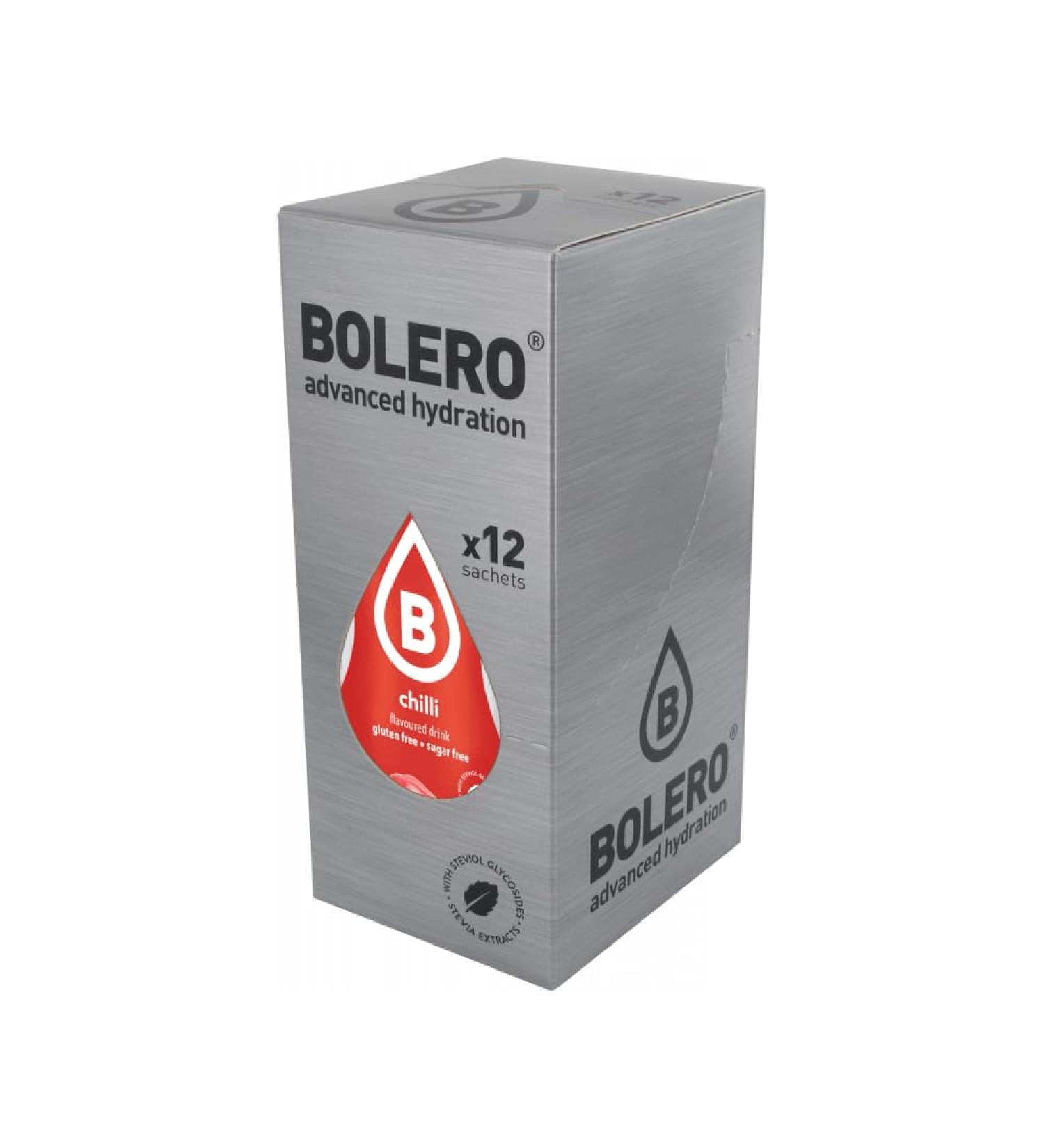 Drink bolero 12 envelopes of 9 grams of chili pepper - Buy Online on GoSupps.com