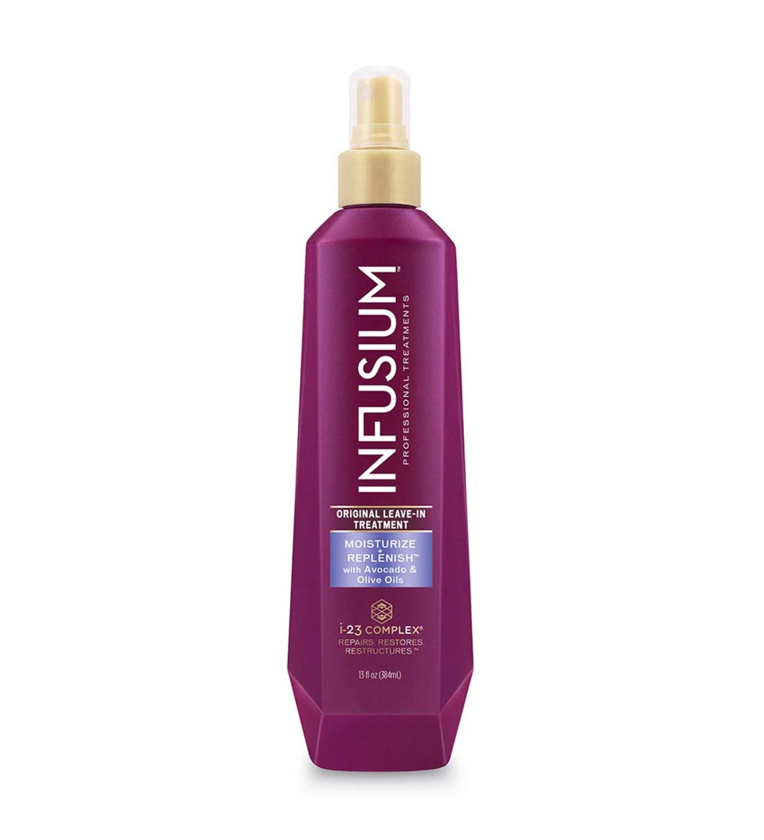 Infusium Moisturize & Replenish Leave-In-Treatment Spray 13 fl oz - Hydrating Hair Treatment - Buy Online on GoSupps.com