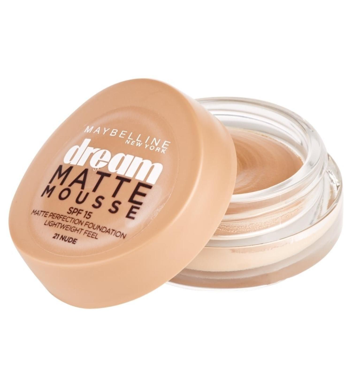 Maybelline Dream Matte Mousse Foundation - 02 Fair Beige 7ml 7 ml (Pack of 1) 021 Nude