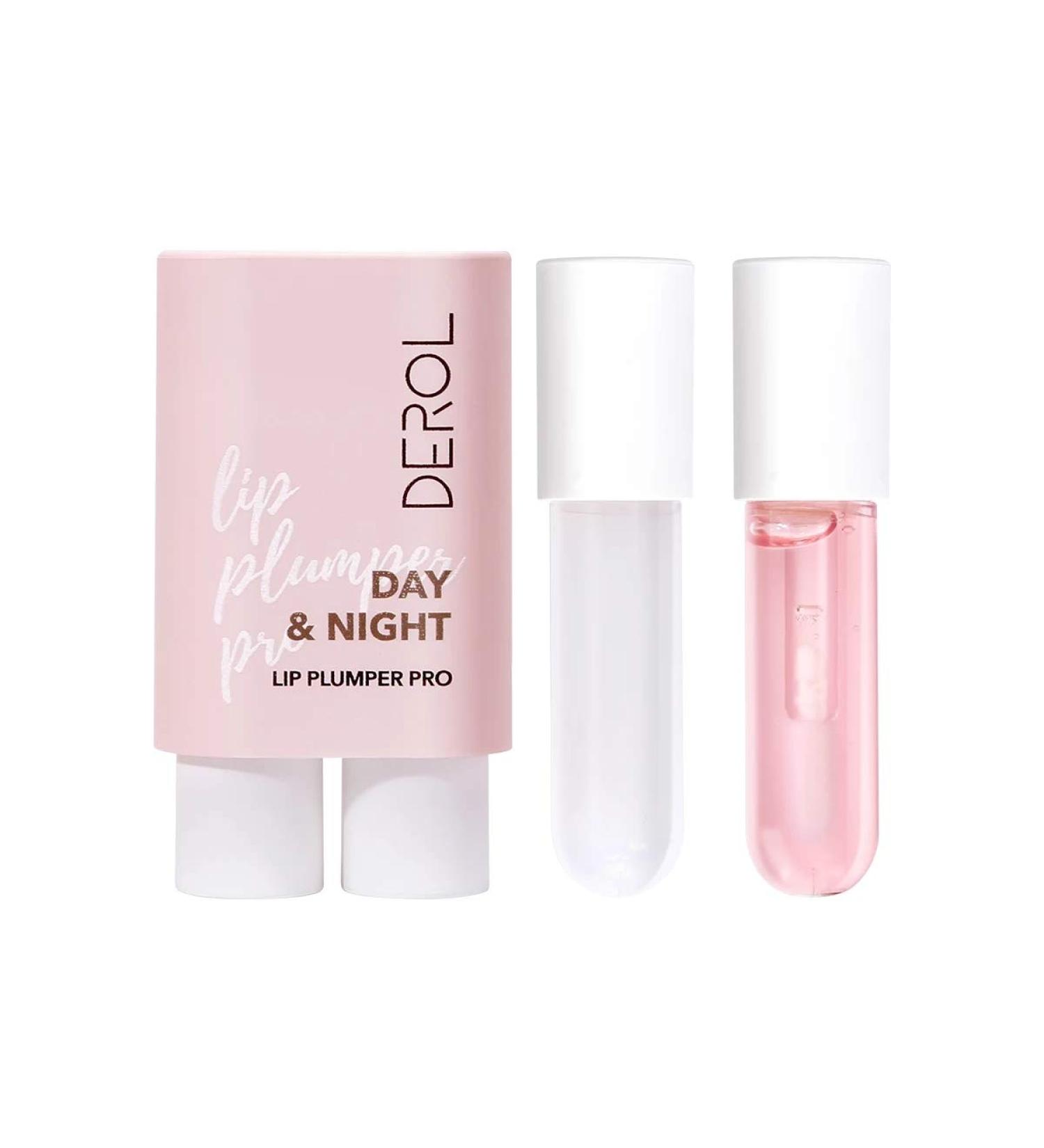 Ikasus 2 PCs Natural Lip Plumper | Hydrating Lip Care for Fuller Soft Lips | Oil Lip Plumper - Buy Online on GoSupps.com