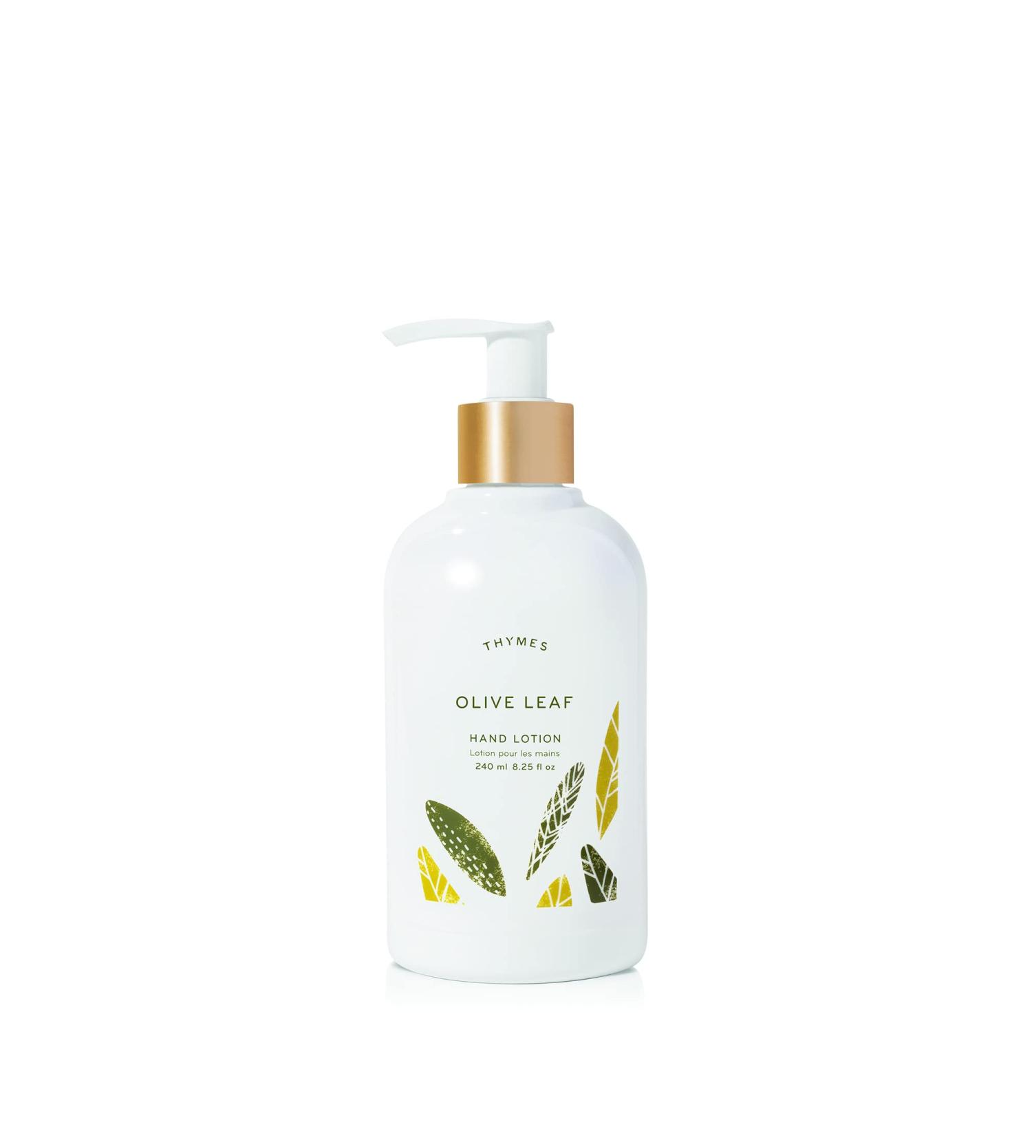 Thymes Olive Leaf Hand Lotion - 8.25 Fl Oz - Hydrating Hand Cream - Buy Online on GoSupps.com
