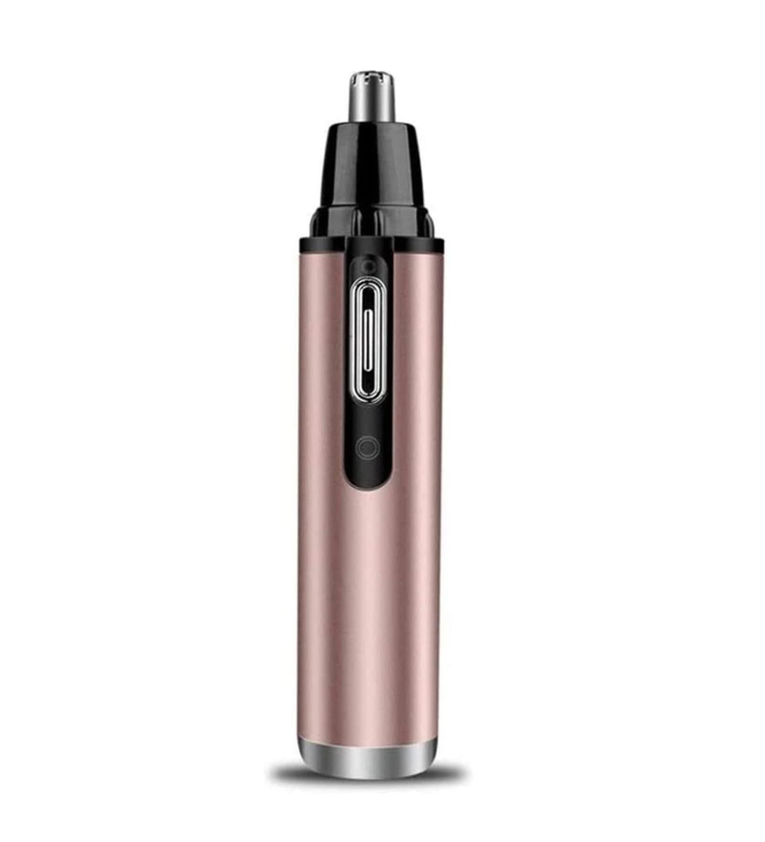 4 in 1 Nose Hair & Eyebrow Trimmer - USB Rechargeable Waterproof Travel-Friendly Razor in Gold - Buy Online on GoSupps.com