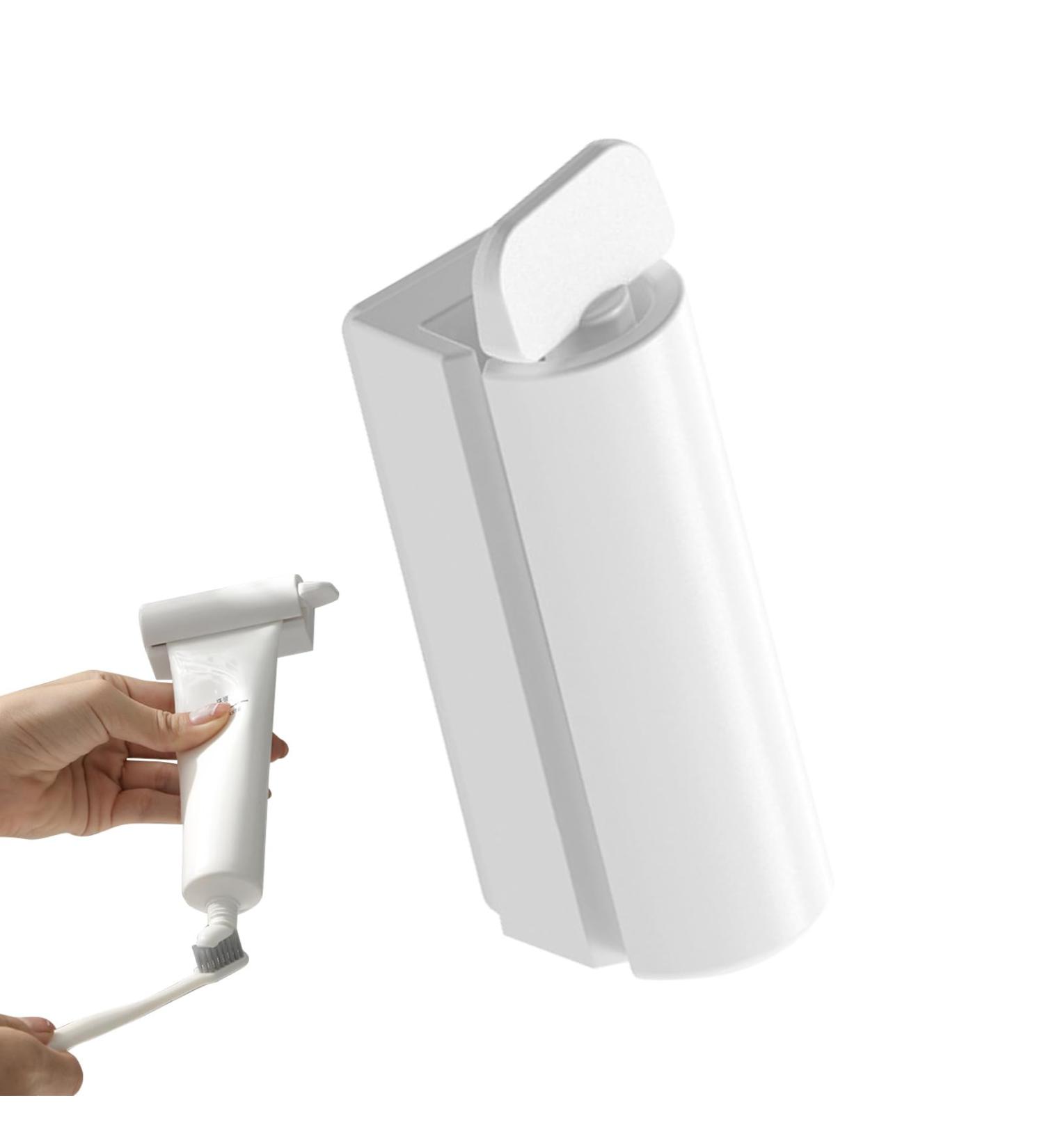 Toothpaste Roller - Magnetic Toothpaste Tube Roller for Wall - Tube Roller Squeezer for Family Washroom Bathroom Puts an End to Waste Simple and Practical - Buy Online on GoSupps.com