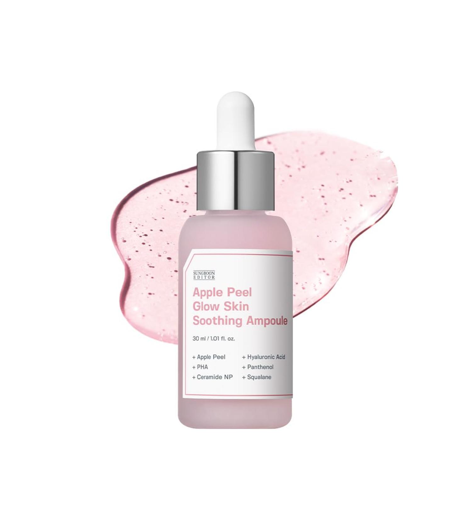 Apple Peel Glow Skin Soothing Ampoule | Gentle Exfoliating Facial Serum for Smooth Radiant Skin | Korean Skincare Online Shipping - Buy Online on GoSupps.com