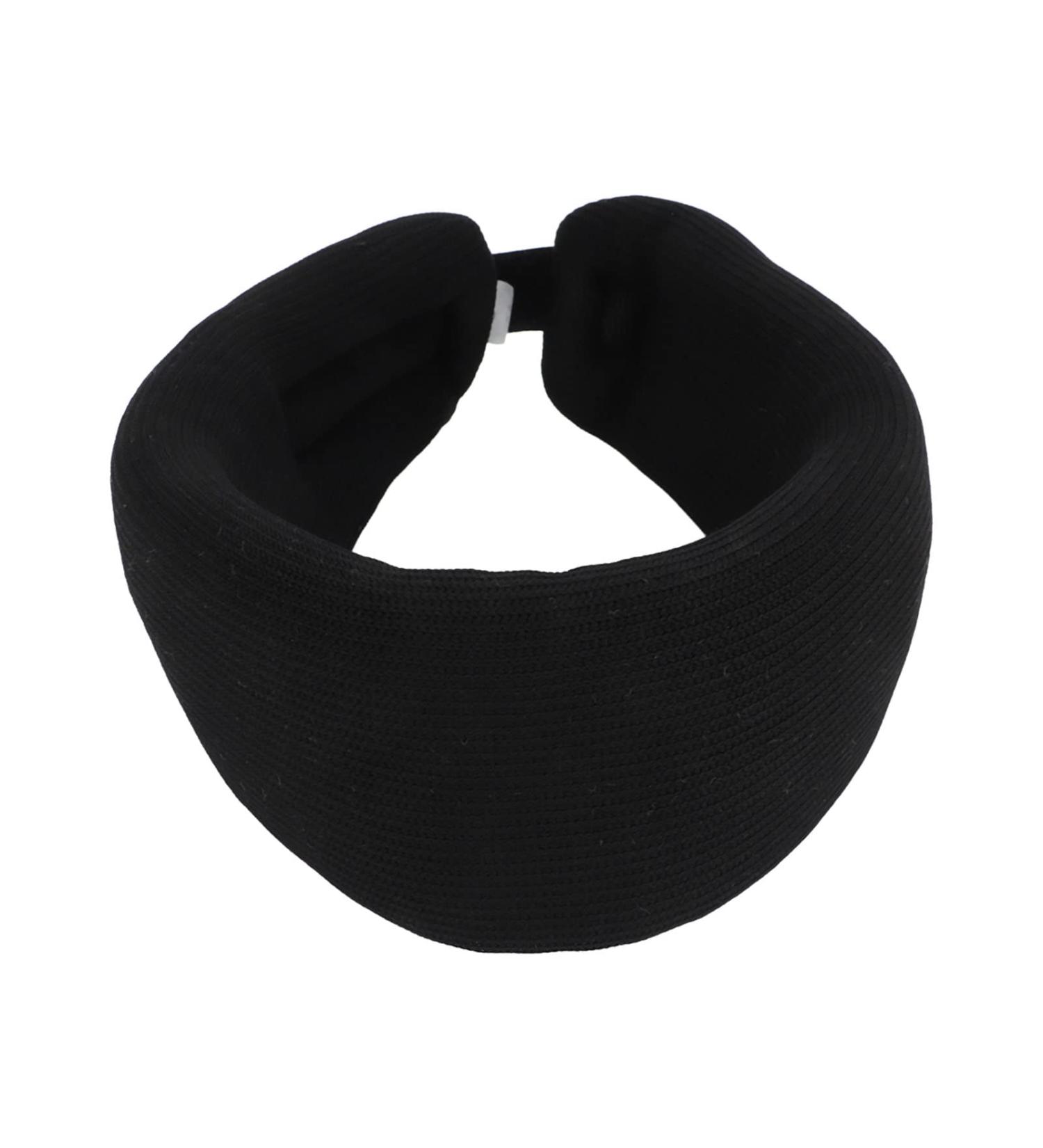 Adjustable Black Foam Neck Support - Comfortable Lightweight High Density Cushion for Workers - Buy Online on GoSupps.com