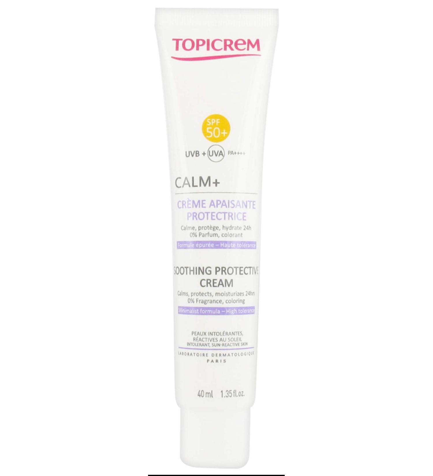 Topicrem Calm+ protection cream SPF50+ 40 ml