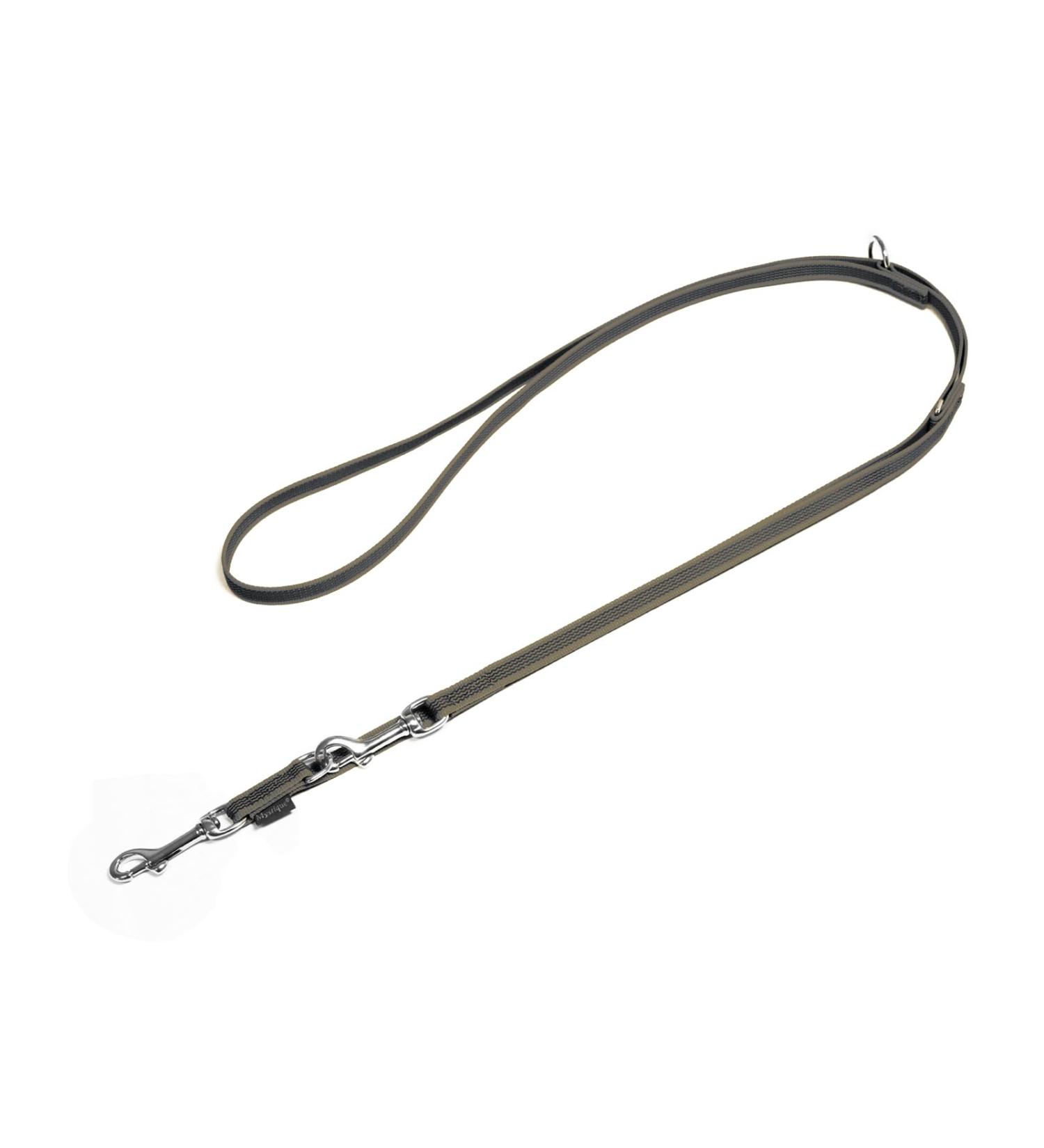 Mystique Rubberized Leash 20mm Standard Carabiner beige 2m 2m beige