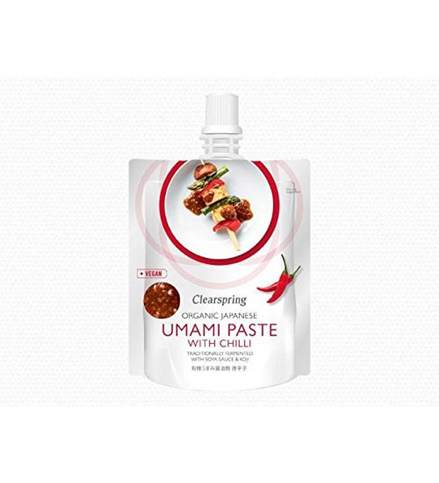 Clearspring | Umami Paste with Chilli- Org | 5 x 150g
