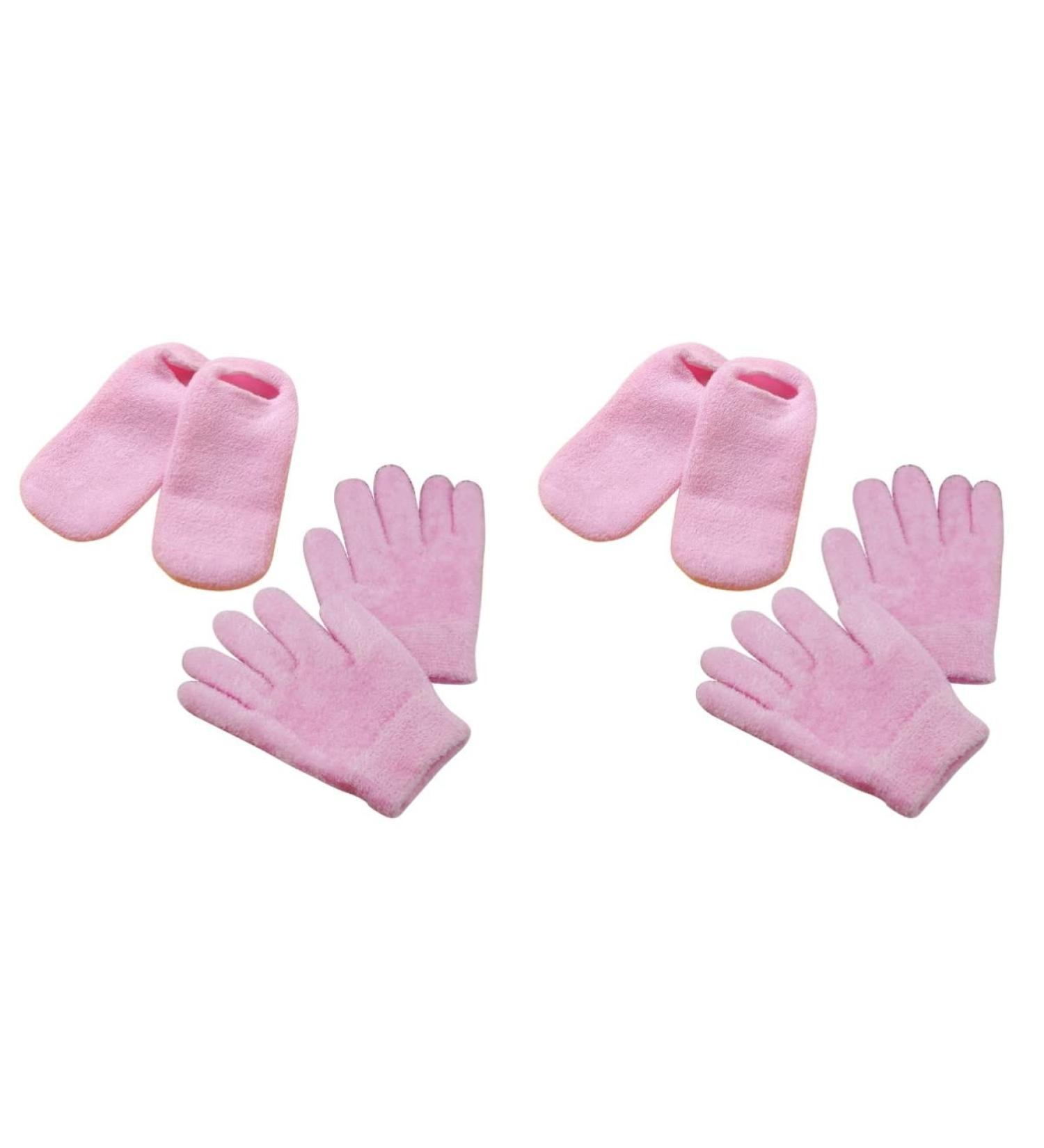 Beaupretty Paraffin Paraffin 4pairs Spa Hands and with Healing Skin Moisturizing Dry Hand for Overnight Softening Hydrating Socks Re Essential Cracked Gloves Infused Oil Skins Feet - Buy Online on GoSupps.com