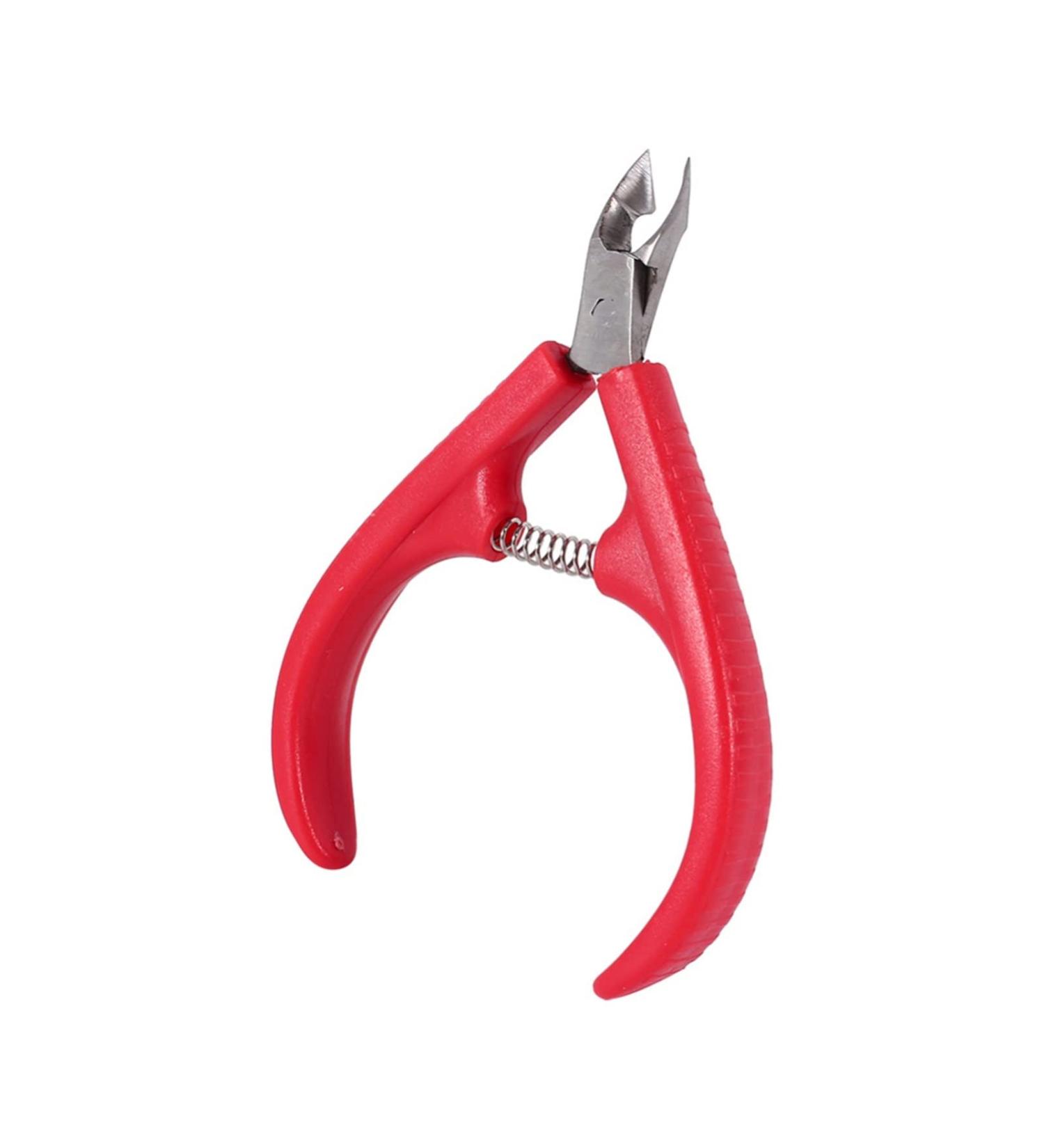 SJLS 1pc Nail Art Red Stainless Steel Cuticle Manicure Cutter Nippers Clipper Tool Cuticle Scissor Trimmer Manicure Tool (Color : Red) - Buy Online on GoSupps.com