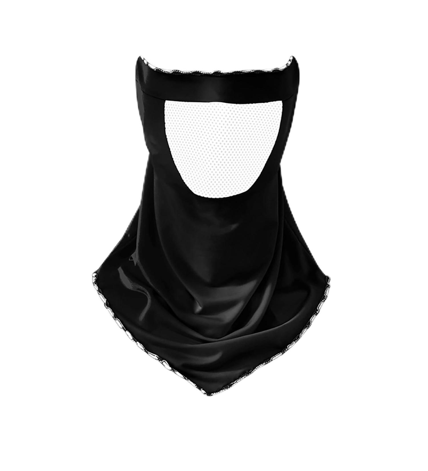 Buy Summer Network Ear Mask - Perforated Sun Protection for Outdoor Activities | Fishing & Riding Accessory - Black Neck Protection - Buy Online on GoSupps.com
