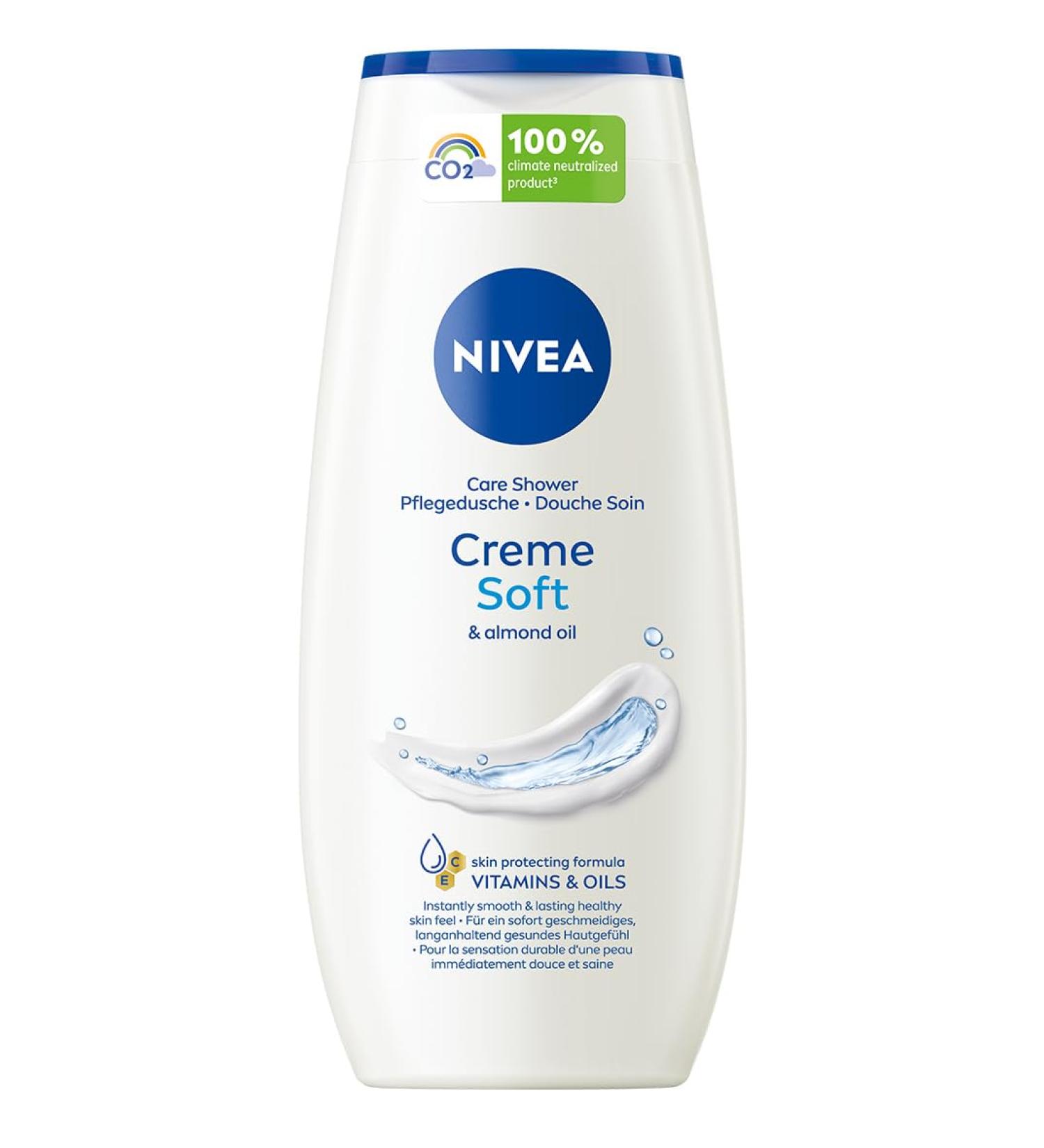 NIVEA Polish NIVEA Creme Soft Cr me Skin care shower gel 250 ml Cr me Soft Cr me care body shower gel 250 ml - Buy Online on GoSupps.com