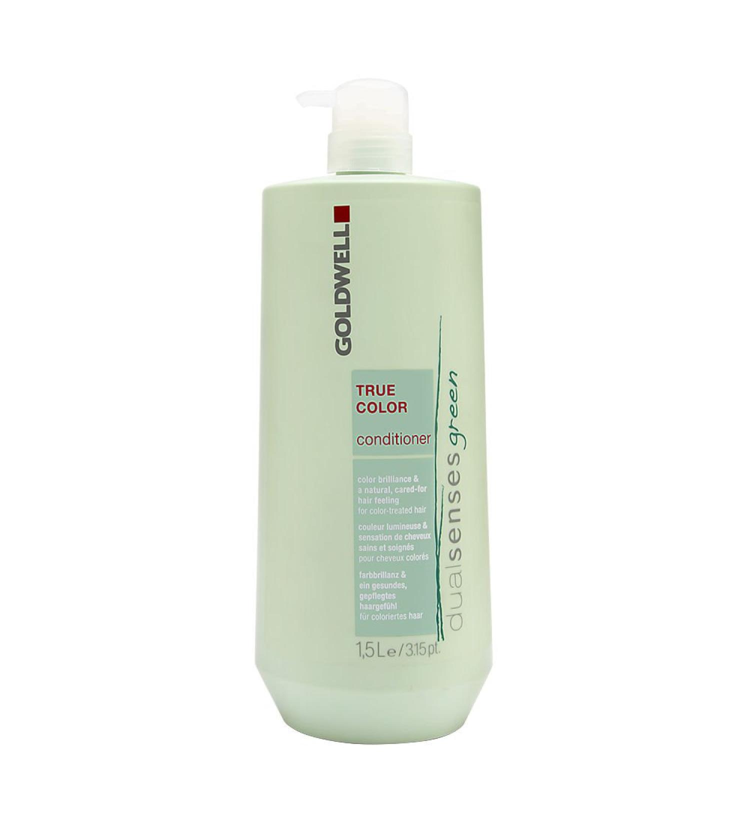 Goldwell Dualsenses Green True Color Conditioner 1500 ml 1 pack (1x 1500 ml) 1.5 l (1 pack)