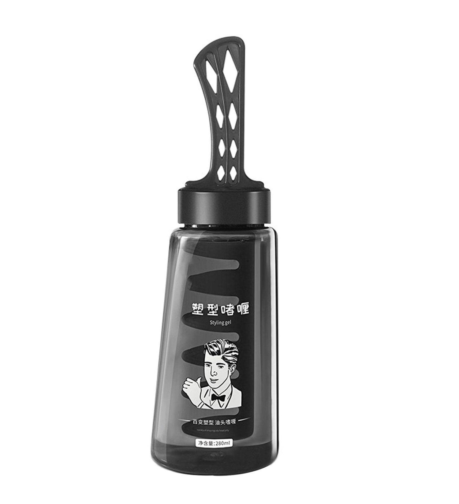 2 2 in 1 Styling Gel with Comb - Long Lasting Men's Hair Styling Gel Tool - Long Lasting Hair Wax Gel with Dip Comb Men Care Styling Wax Solution 280ml Tmay 2 Pcs Comb Styling Gel 280ml - Buy Online on GoSupps.com