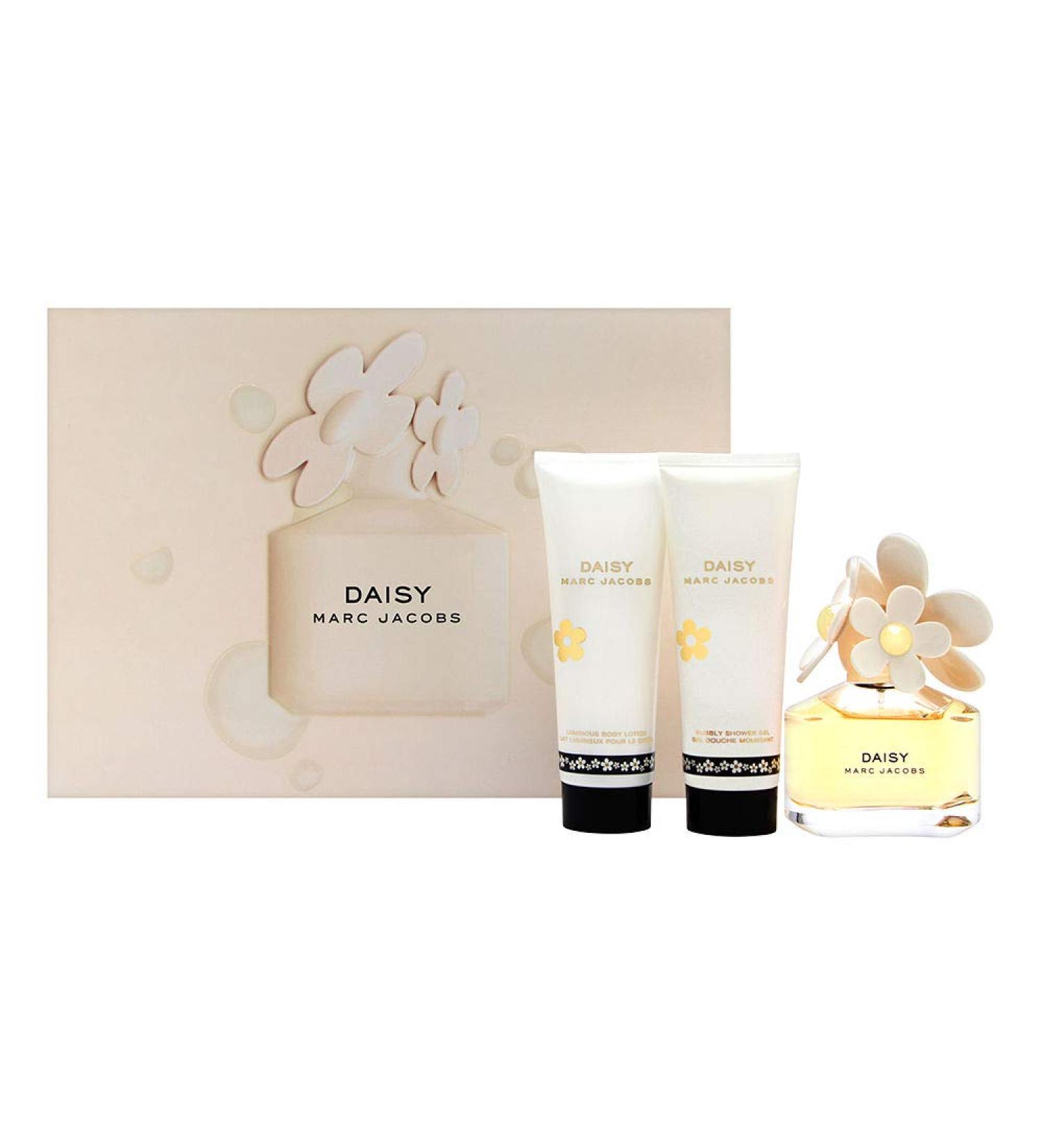 Marc Jacobs Daisy for Women 3-Piece Set (1.7 Oz Eau De Toilette Spray / 2.5 Oz Body Lotion/ 2.5 Oz Shower Gel)