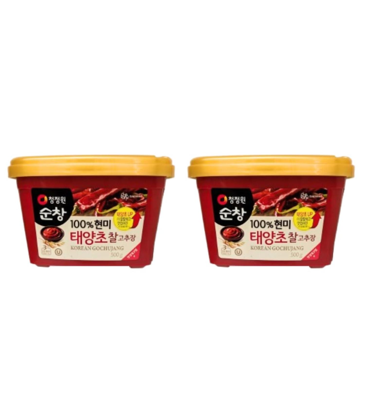 Sunchang Gochujang 500 g (2 pack) by Chung Jung One - Buy Online on GoSupps.com