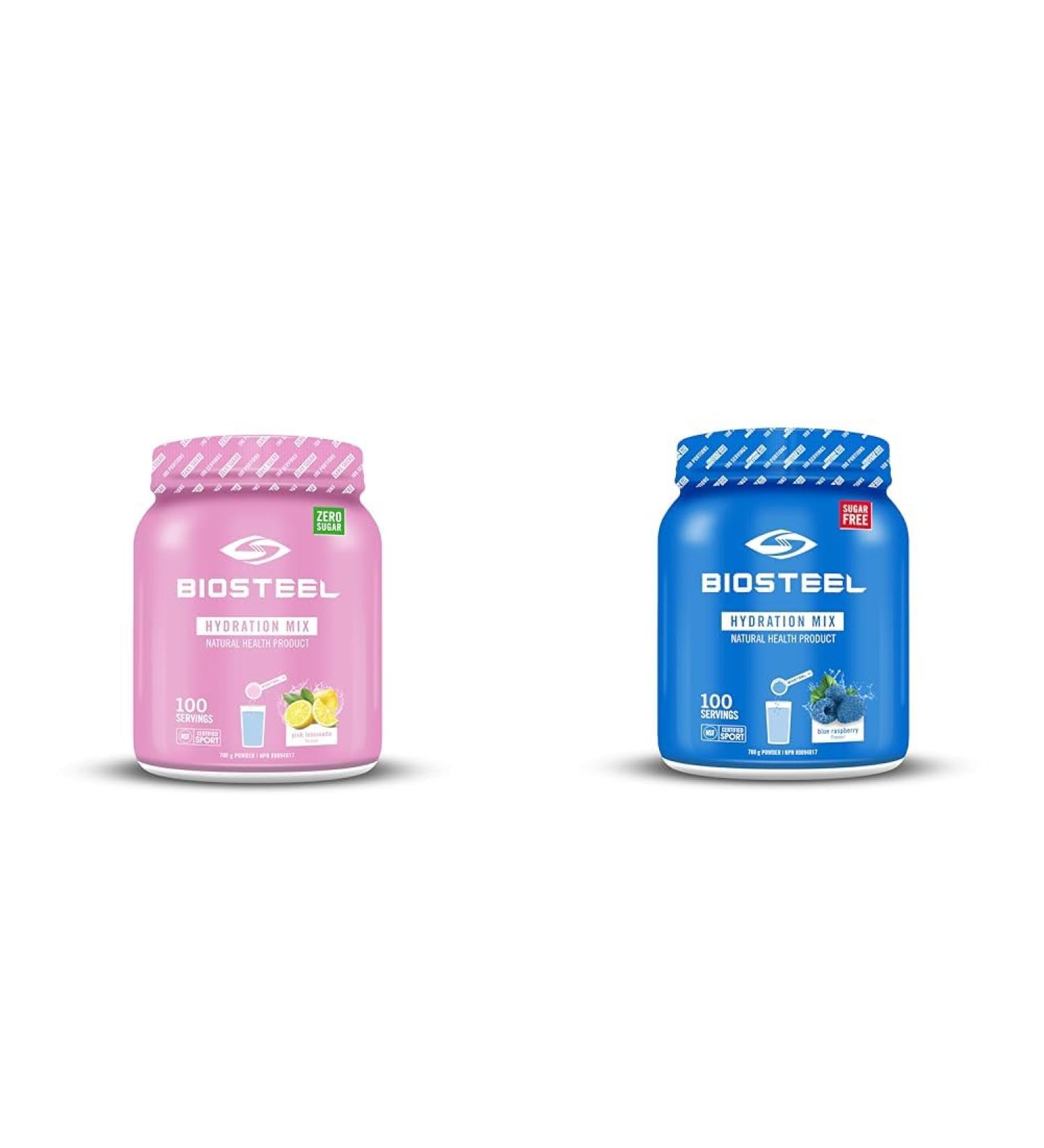 BioSteel Hydration Mix Great Tasting Hydration with Zero Sugar & Hydration Mix Great Tasting Hydration with Zero Sugar 100 Servings (Pack of 1) Hydration Mix+ Hydration Mix - Buy Online on GoSupps.com