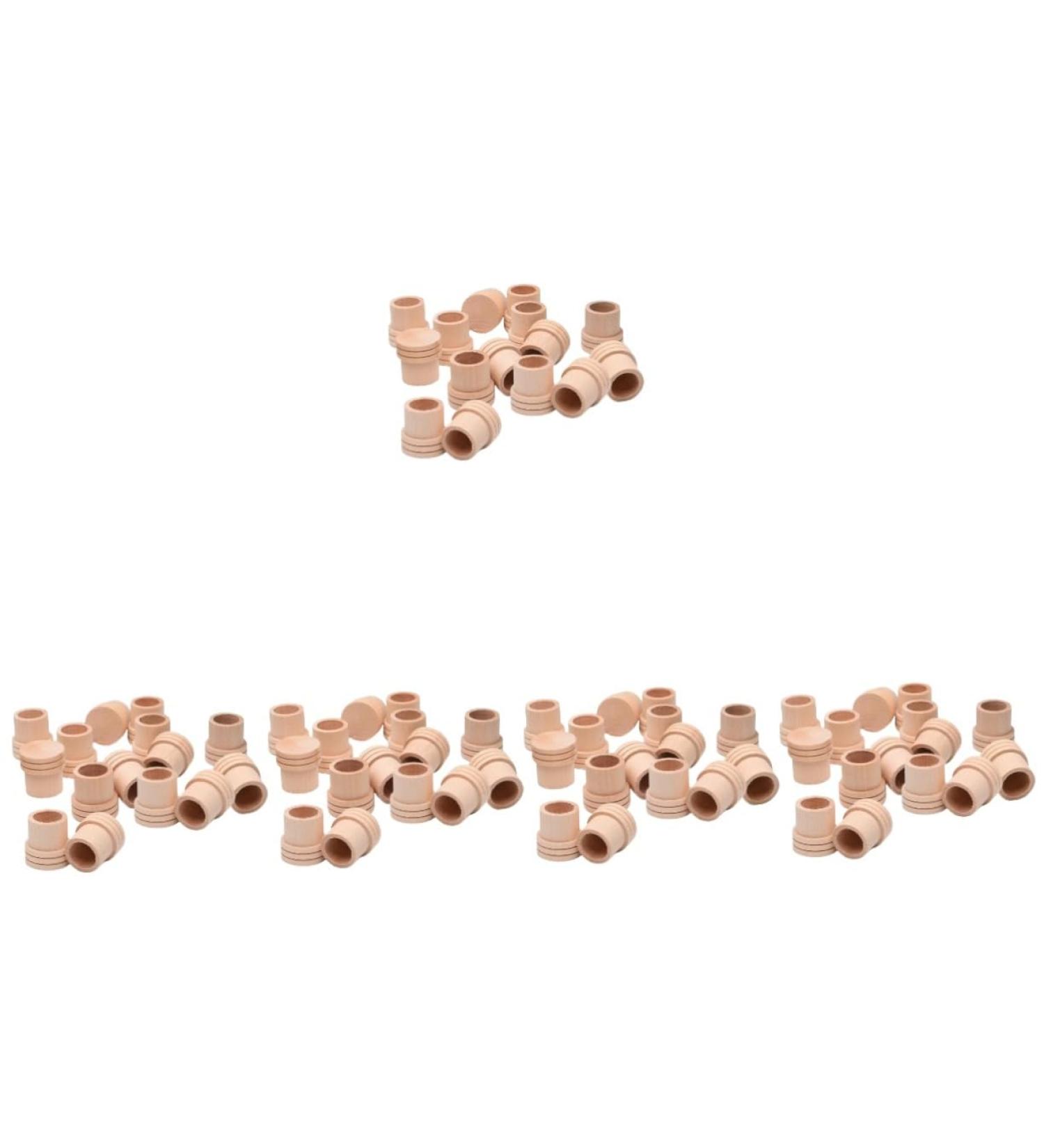 Gatuida 100 StK Moxa Fire Extinguisher - Moxibusstation & Moxibustion Massage Fire Protection Accessories - Ai ZHU Wooden Rollers - Buy Online on GoSupps.com