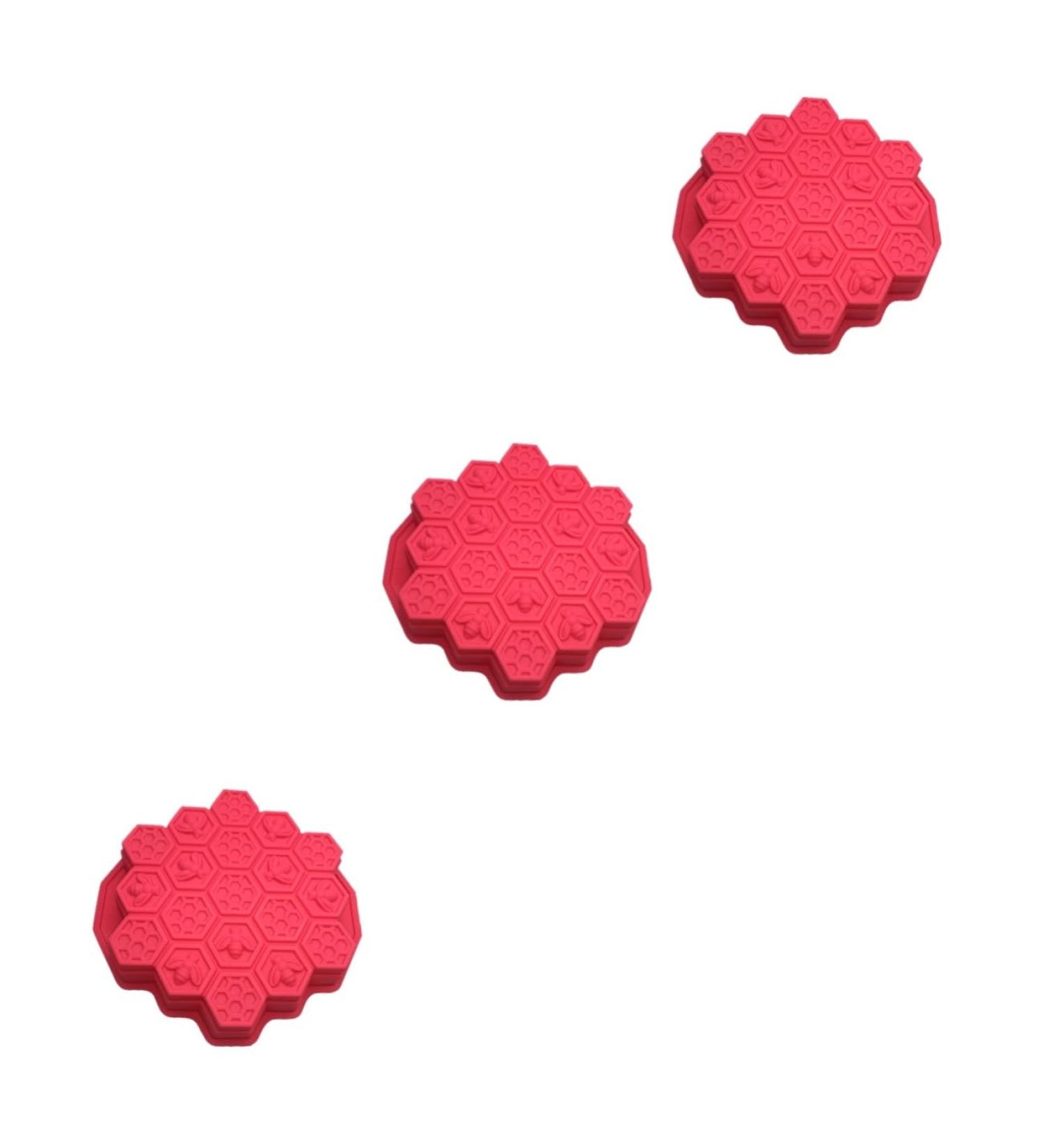ABOOFAN 3pcs 19 Honeycomb Molds Silicone Molds for Soap Handmade Soap Molds Soap Silicone Molds Ningbo Cake - Buy Online on GoSupps.com