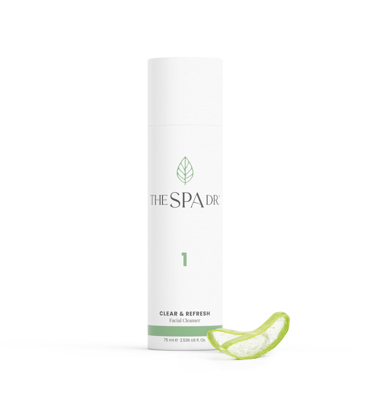 The Spa Dr. 2 in 1 Cleanser & Makeup Remover | Natural pH Balanced Skin Care | 30-Day Supply | 75ML/2.536 Fl. Oz | International Shipping Available - Buy Online on GoSupps.com
