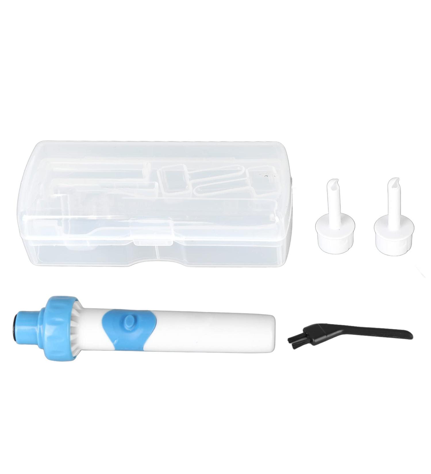 Ear Vacuum Wax Remover Light Weight Electric Earwax Removal Tool Glowing Ear Wax Sucker for Adults Children Safe ABS Material Compact Design for Home Travel Use - Buy Online on GoSupps.com