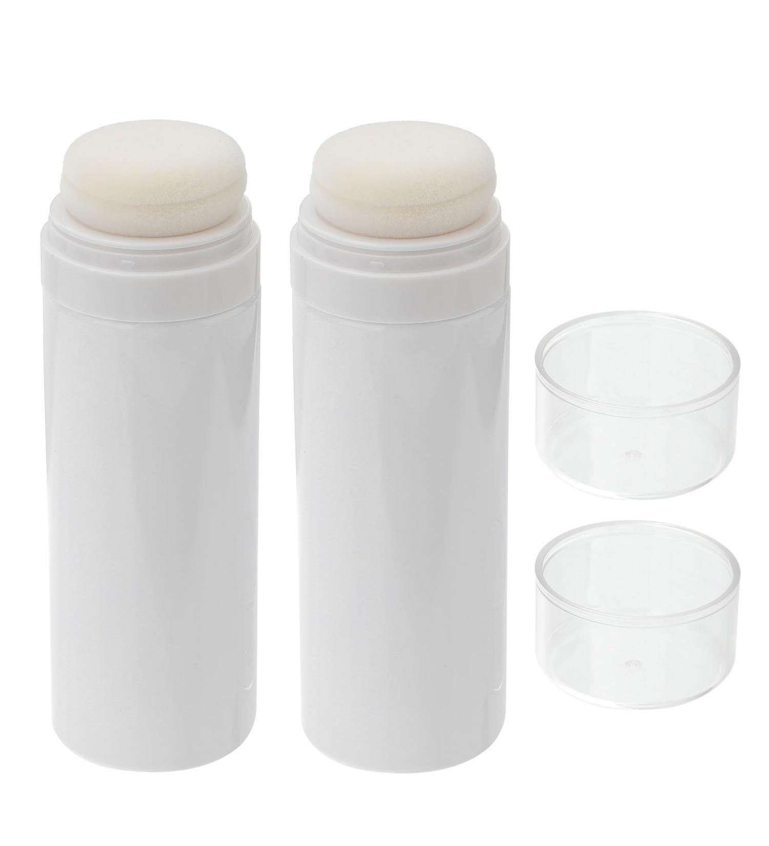 Lot de 2 Bo tes Poudre pour B b tuis Portables Housses Moelleuses Grosse Capacit Adapt es aux Soins Peau Voyage Flacons Pratiques pour Poudre S che Couleur Al atoire - Buy Online on GoSupps.com