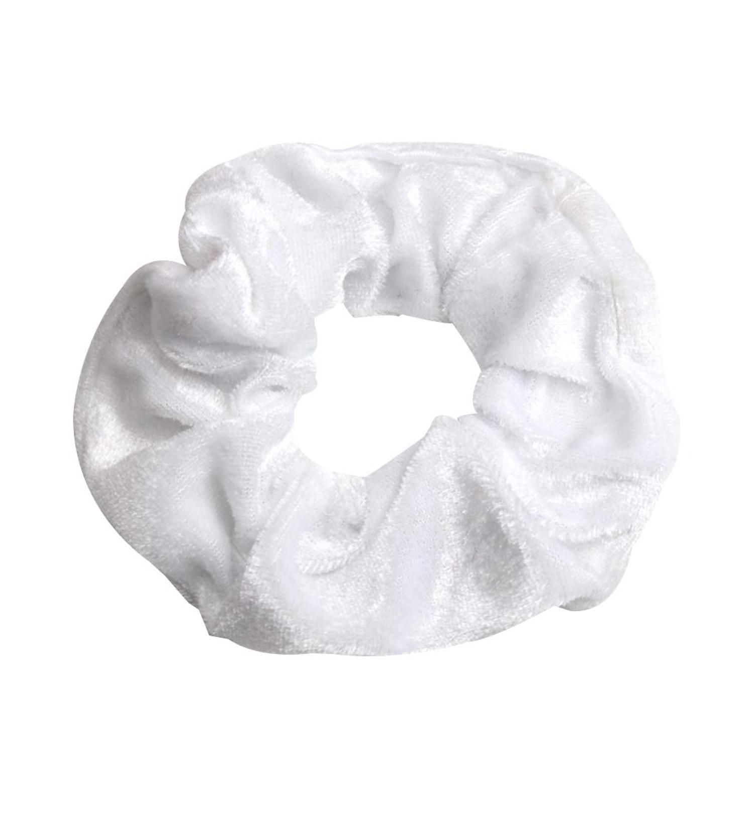 Busird Multi-Color Elastic Hair Bands for Girls - Stretchy Scrunchy Headwear (White) | Stylish Women's Hair Accessories - Buy Online on GoSupps.com