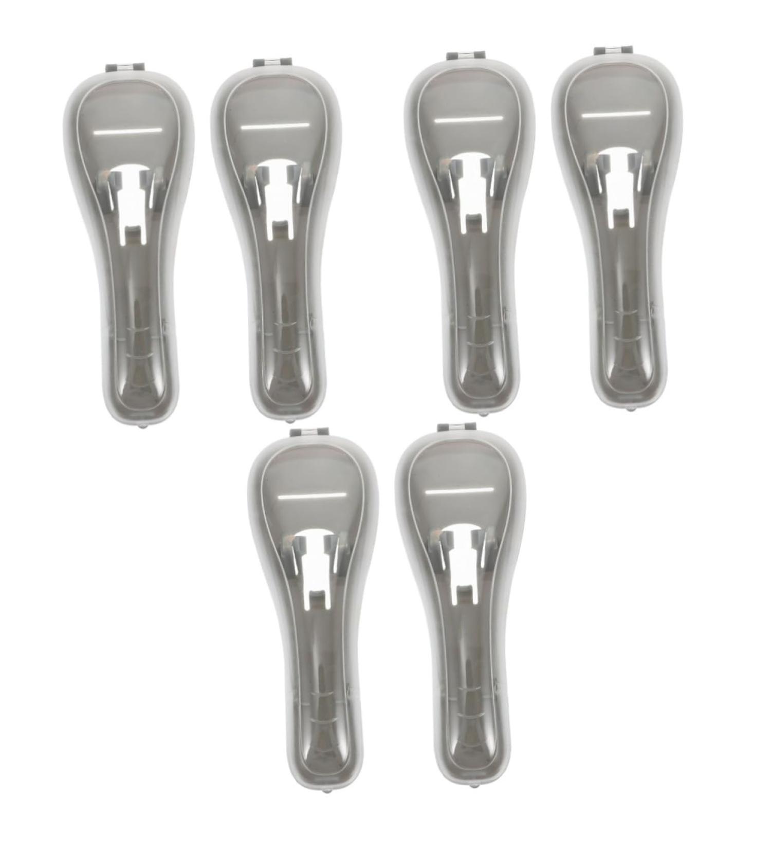 Buy Minkissy 6 StK Razor Storage Box - Leather Razor Cover for Manual Razors | Anti-Rust Blade Protection - Buy Online on GoSupps.com