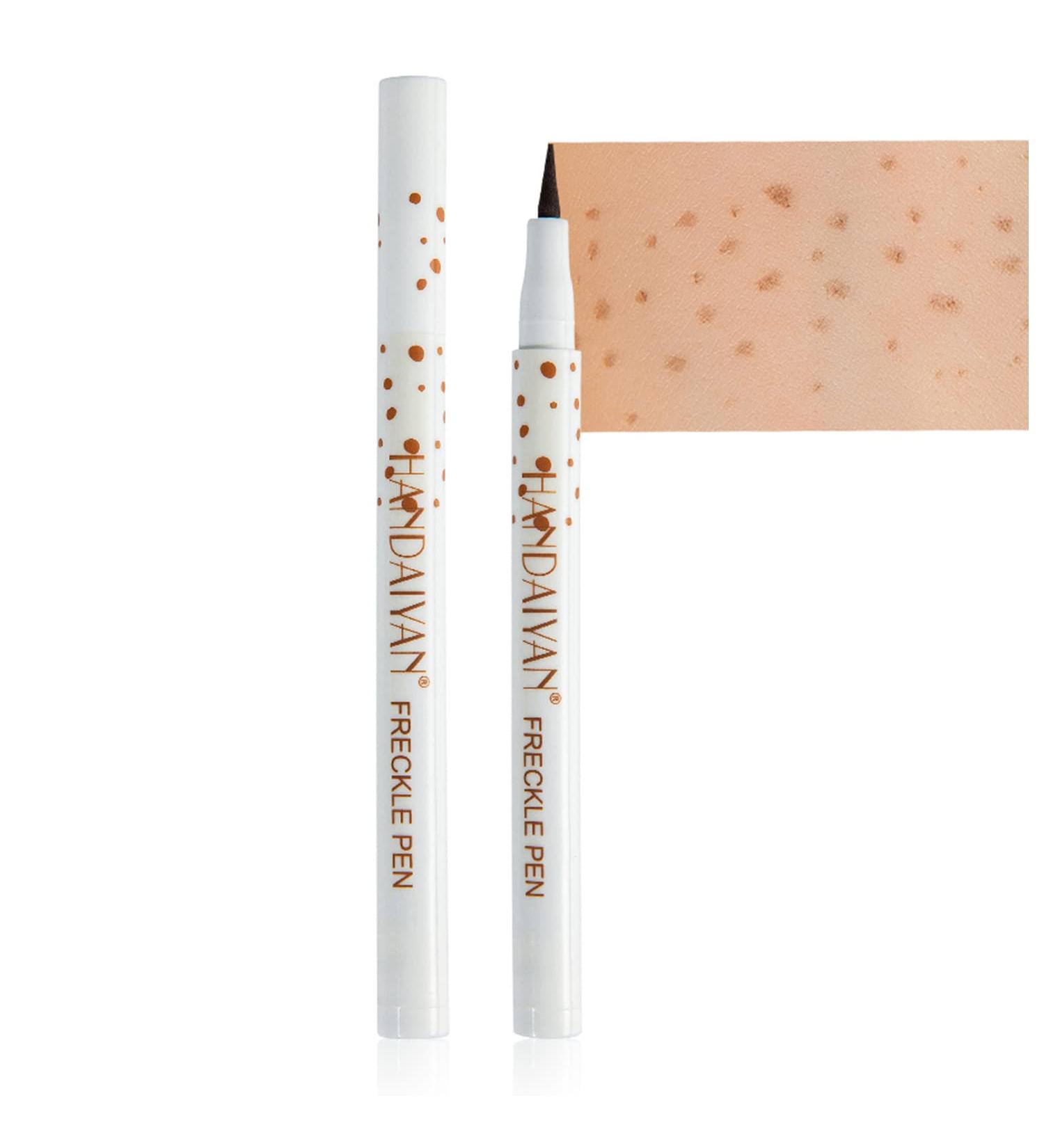 Freckle Pen Waterproof Long-Lasting Makeup Tool for Natural Sun-Kissed Look - 1PC Light Brown - Buy Online on GoSupps.com
