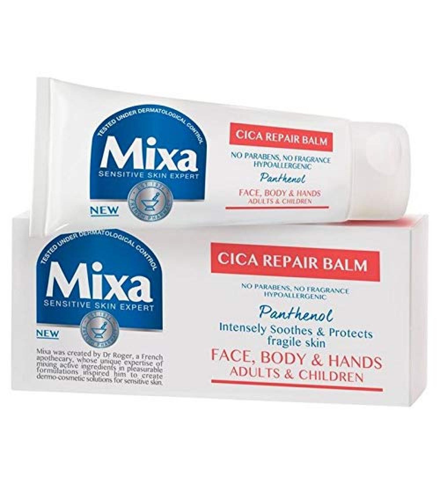 6x Mixa Cica Creme Repair Balm 50ml