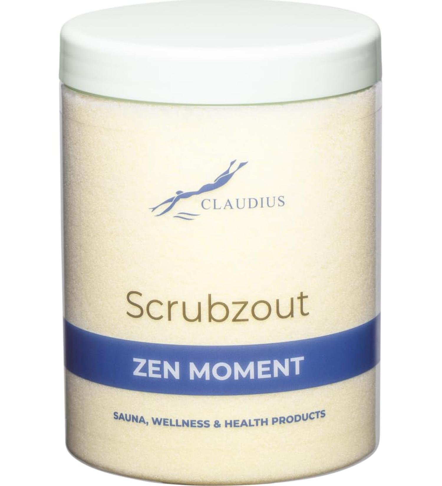 Claudius Scrub salt Zen Moment in handy jar 1250 grams