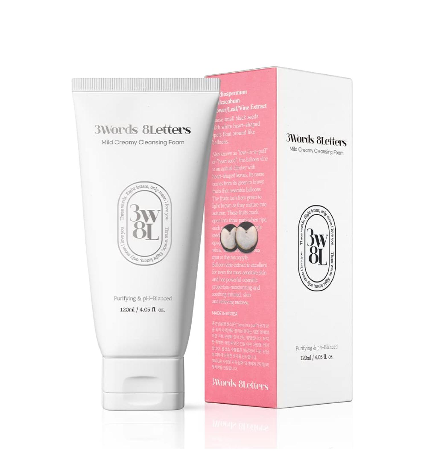 Mild Creamy Cleansing Foam 4.05 fl oz | Gentle Vegan Face Wash | Korean Skin Care - Buy Online on GoSupps.com