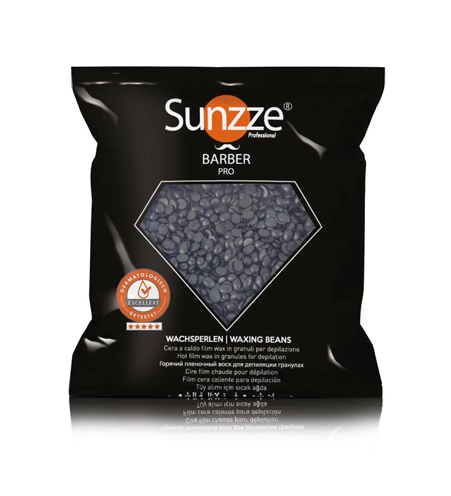 Sunzze Wachsperlen Barber Pro 1kg - Ideal for Hair Removal & Brazilian Waxing | Premium Wax Beans & Beads - Buy Online on GoSupps.com
