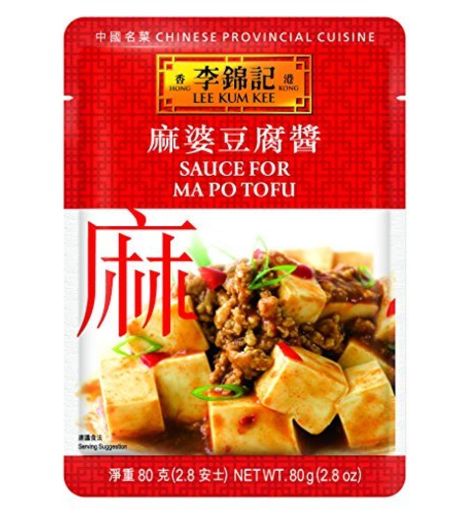 Lee Kum Kee Sauce for Ma Po Tofu 2.8-Ounce Pouches (Pack of 12) by Lee Kum Kee
