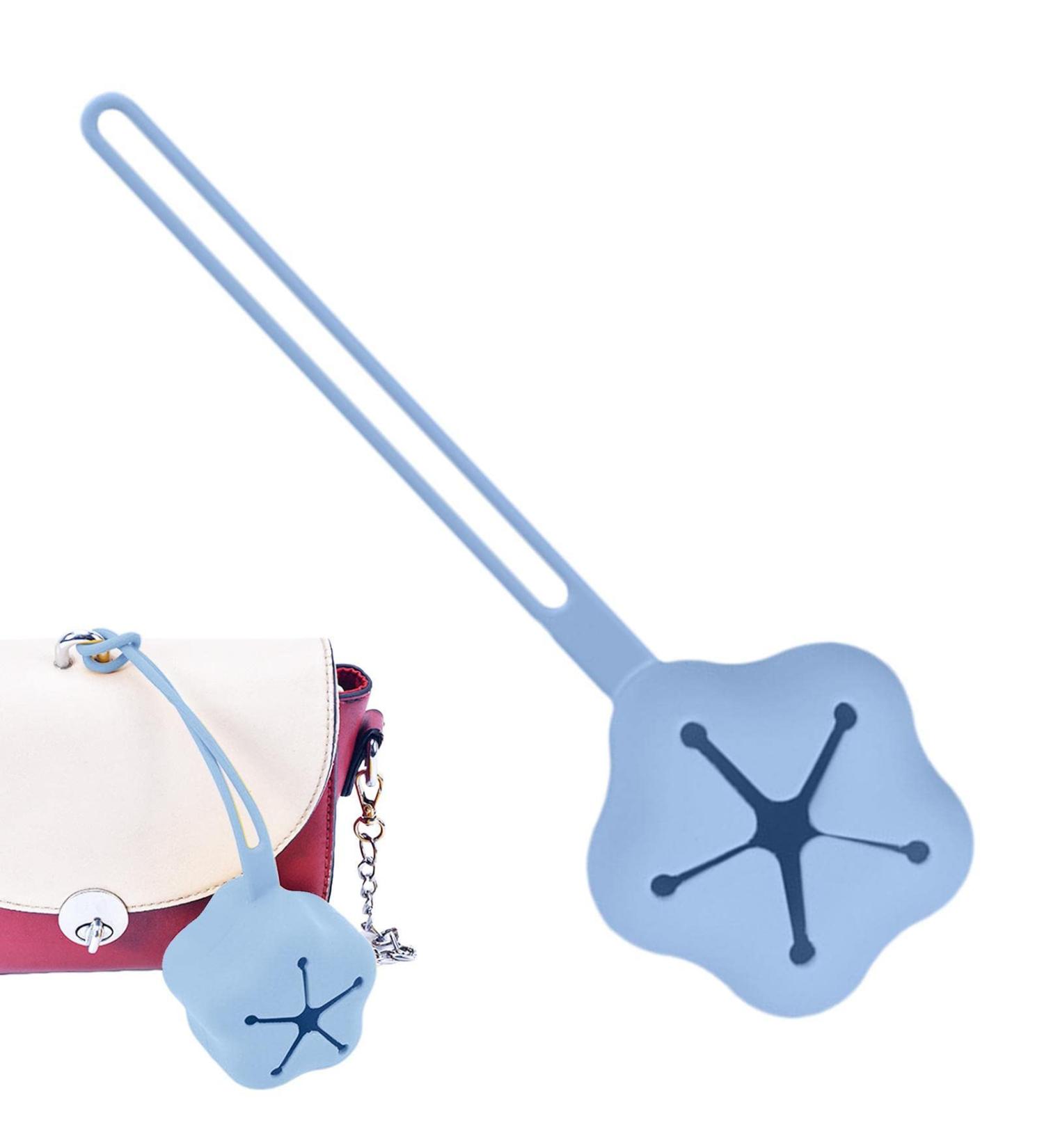 Kaxenig Silicone Pacifier Cover & Holder Case | Pentagram Shape Baby Pacifier Box with Lanyard - Blue - Perfect for Diaper Bags - Buy Online on GoSupps.com