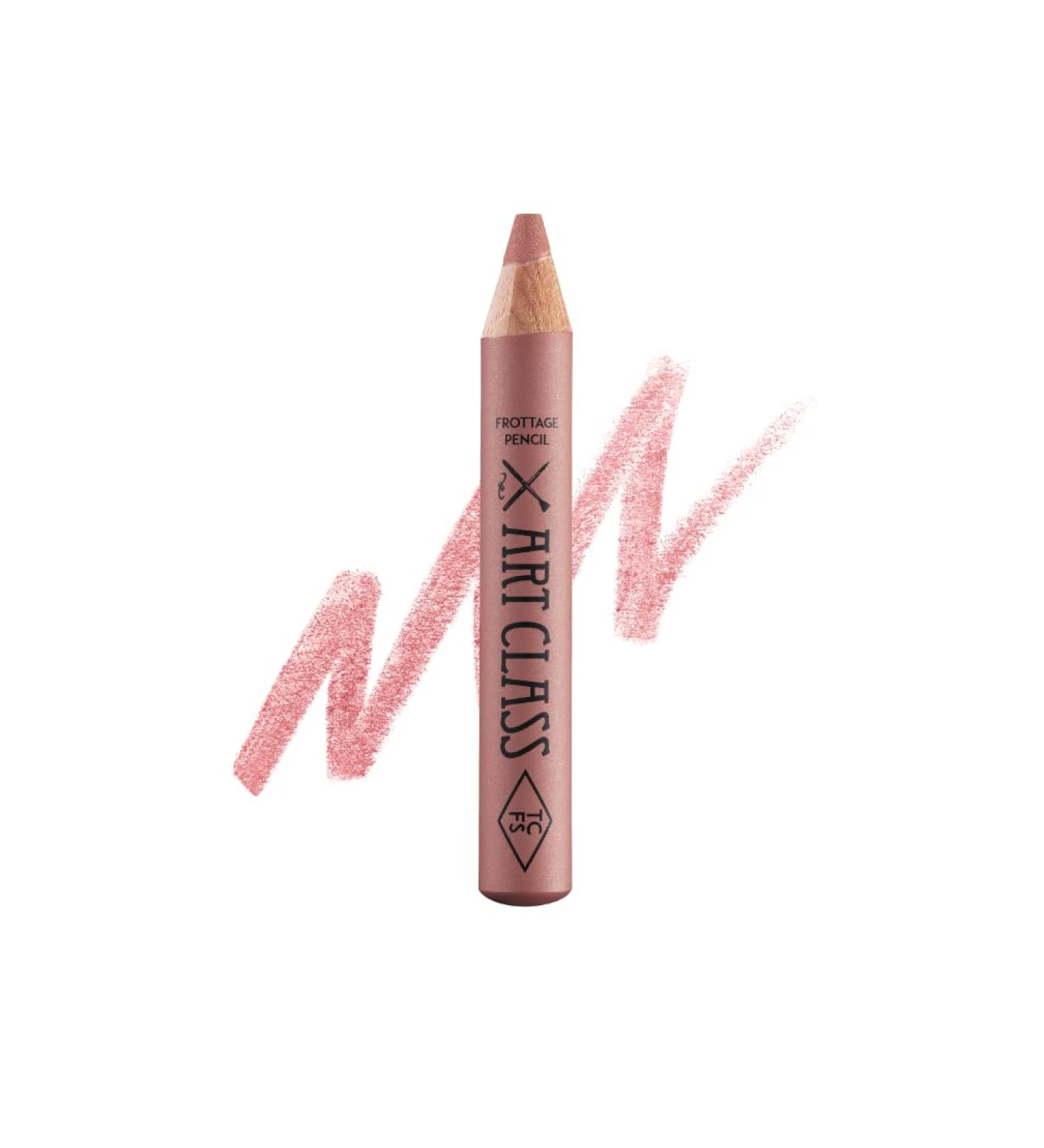 Too Cool for School Artclass Frottage Pencil Eye Shadow Blusher - Soft & Natural Blending, K Beauty - Classy Fig - Buy Online on GoSupps.com