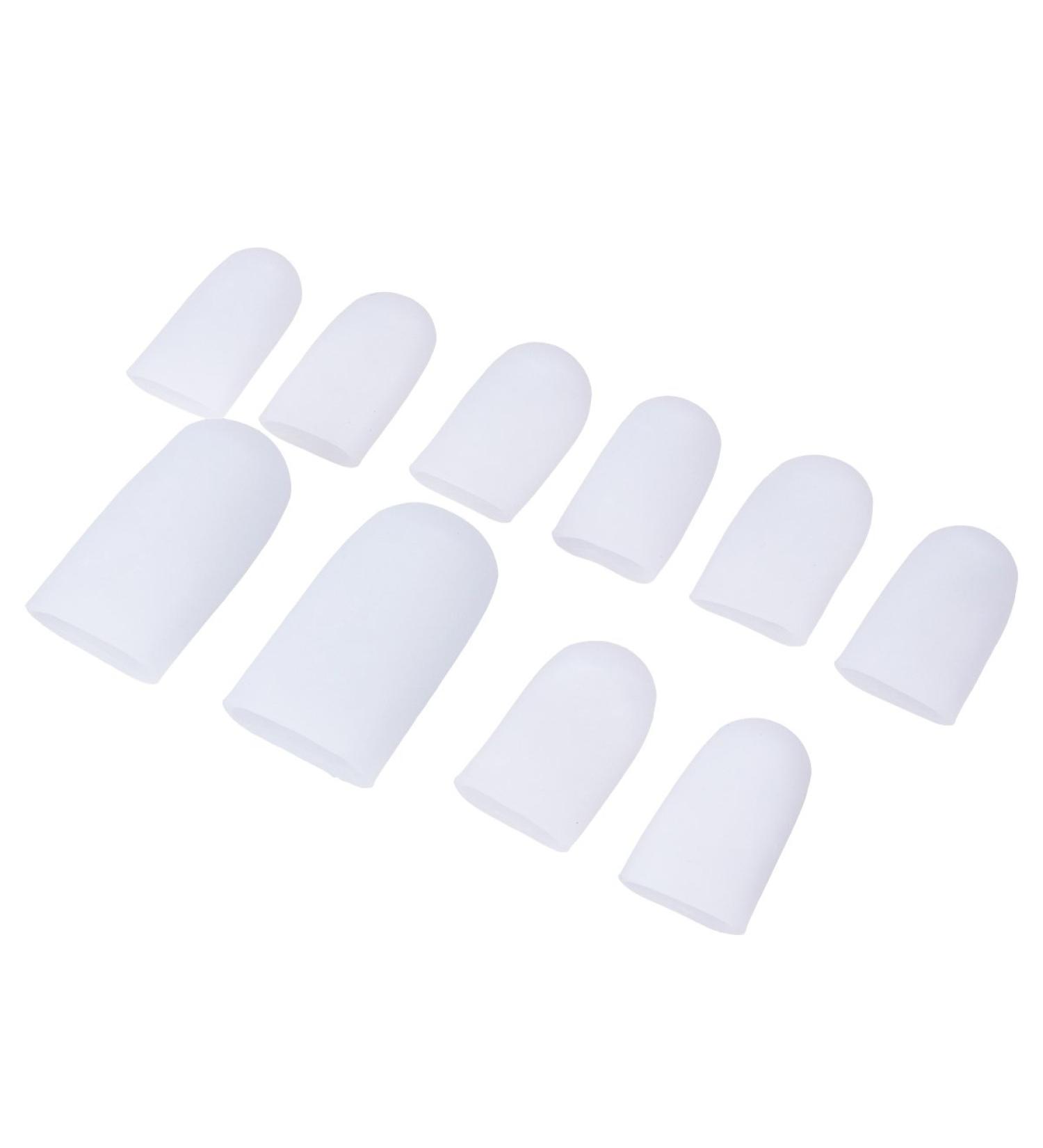 ULTNICE Silicone Toe Sleejsons - 5 Pairs | Gel Toe Cap Covers for Bunion Protection - Buy Online on GoSupps.com