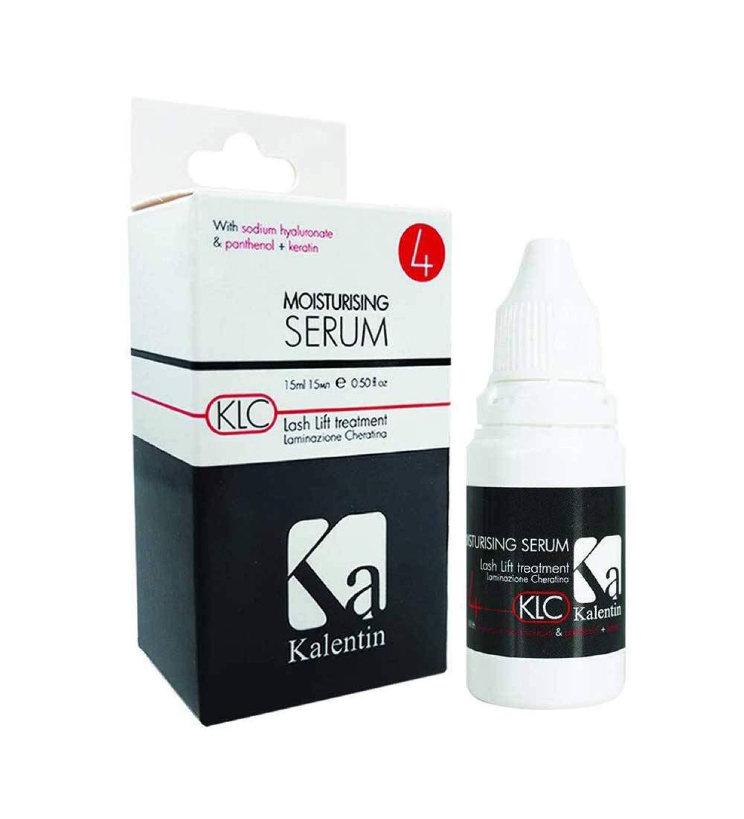 Kalentin Moisturizing Serum for Lamination Silky Volumizer for Eyelashes Kalentin 15 ml