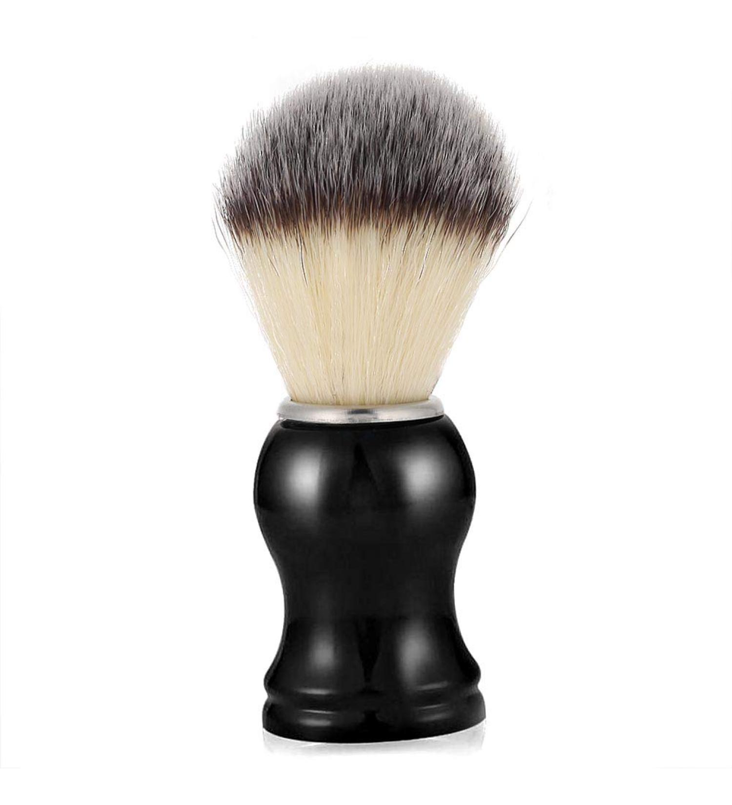 Premium 3-in-1 Shaving Set for Men | Black Shaving Brush Bowl & Holder - International Shipping Available - Buy Online on GoSupps.com