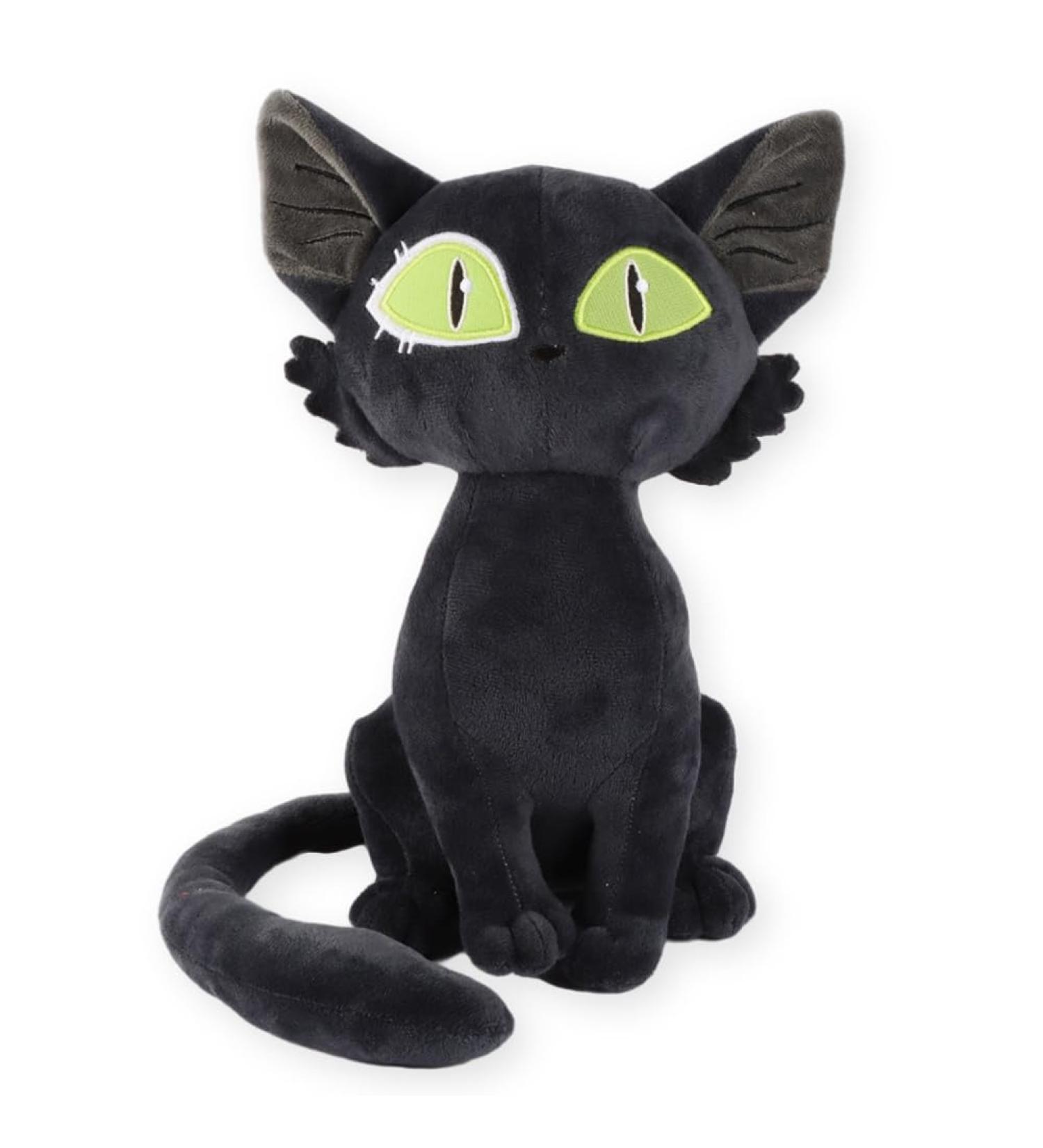 HFFJJLTU Plush Toy Black Cat Black Cat Stuffed Animals Toy Cute Stuffed Cat Plush Doll Black Cat Design Sofa Pillow Decoration Doll Gift Black Cat Plush Stuffed Toy For Anime Fans And Collectors 28CM - Buy Online on GoSupps.com