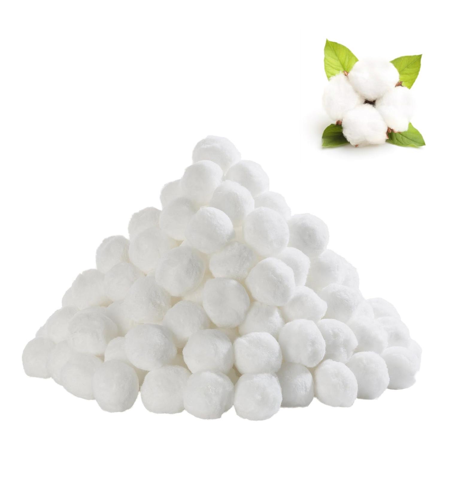 Cotton Balls Cotton Balls for Make-up 300 Pieces Cotton Balls White Cotton Balls Pure Cotton Balls White Cotton Balls White Cotton Balls - Buy Online on GoSupps.com
