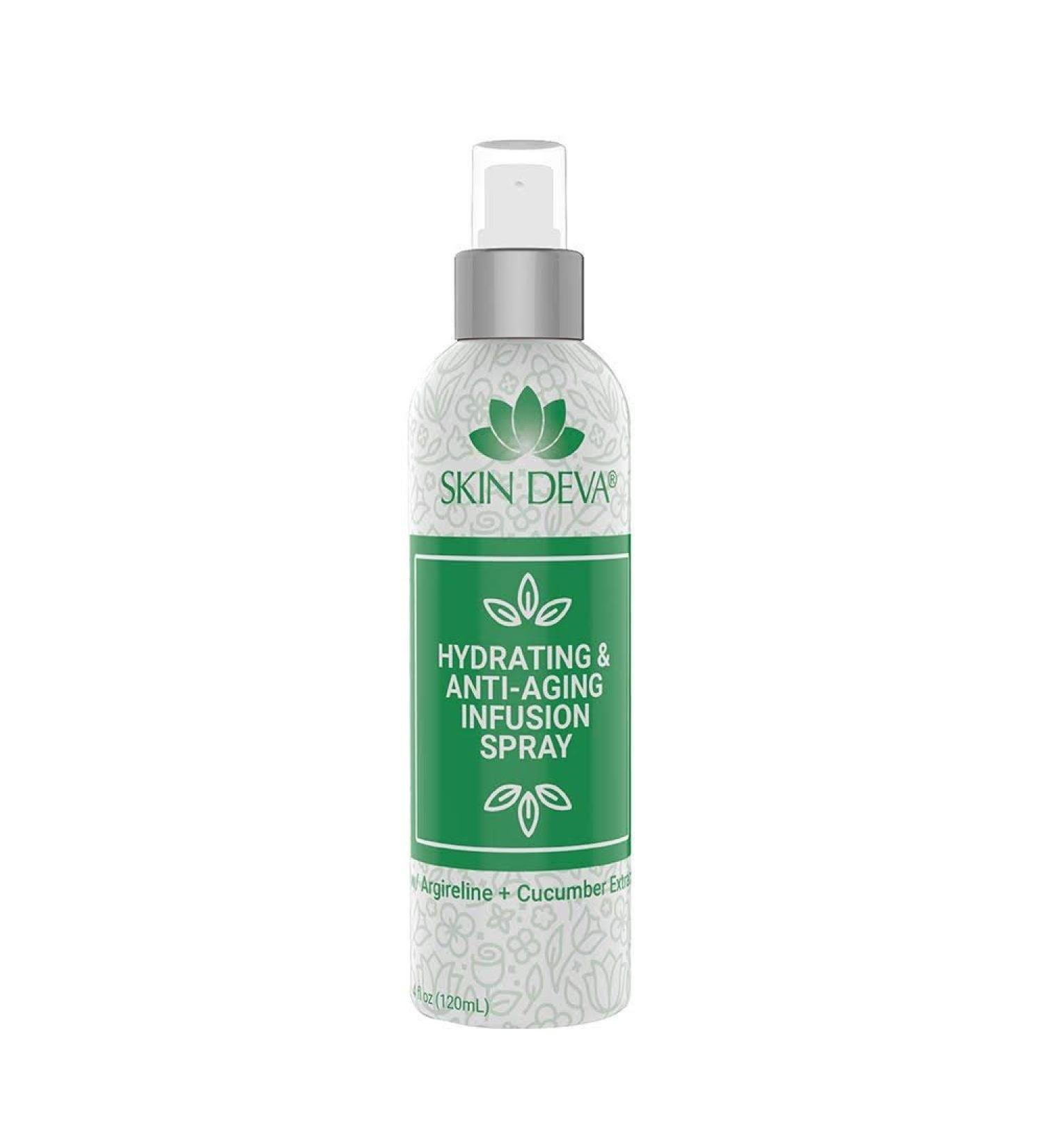 Effective Hyaluronic Acid with Argirline Spray & Cucumber Extract - Facial Hydrating Natural Beauty Treatment Tightens Skin Fades Wrinkles & Fine Lines. Promotes a Youthful Look with Powerful Anti-Ag