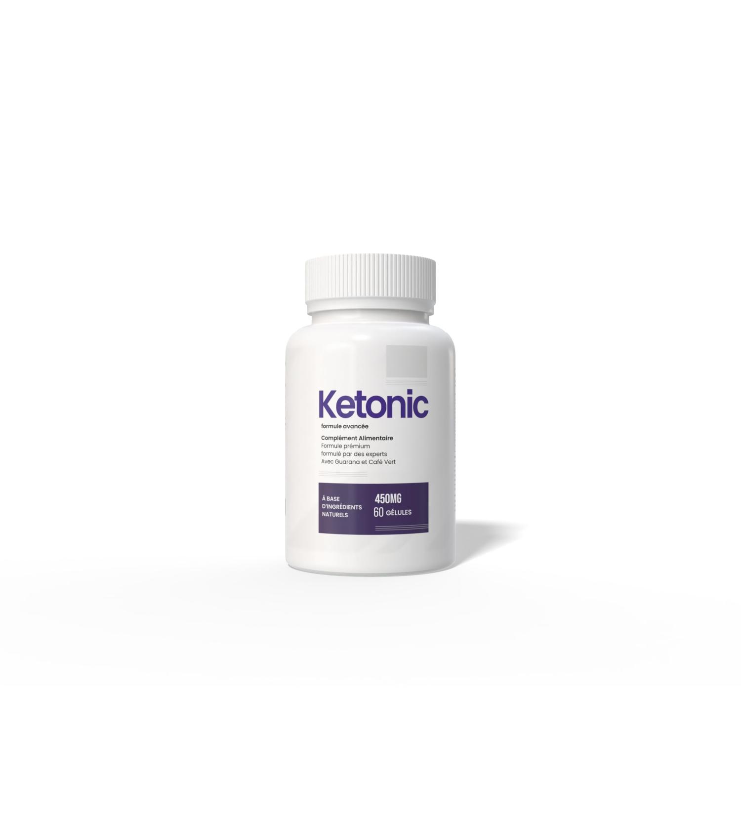 Ketonic Compl ment alimentaire d inspiration v g tale aux plantes actives 450 mg 60 capsules