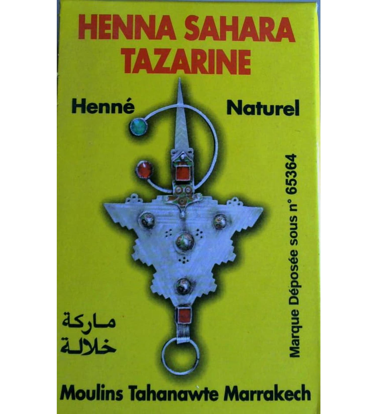 Henna Sahara TAZARINE natural powder 60g