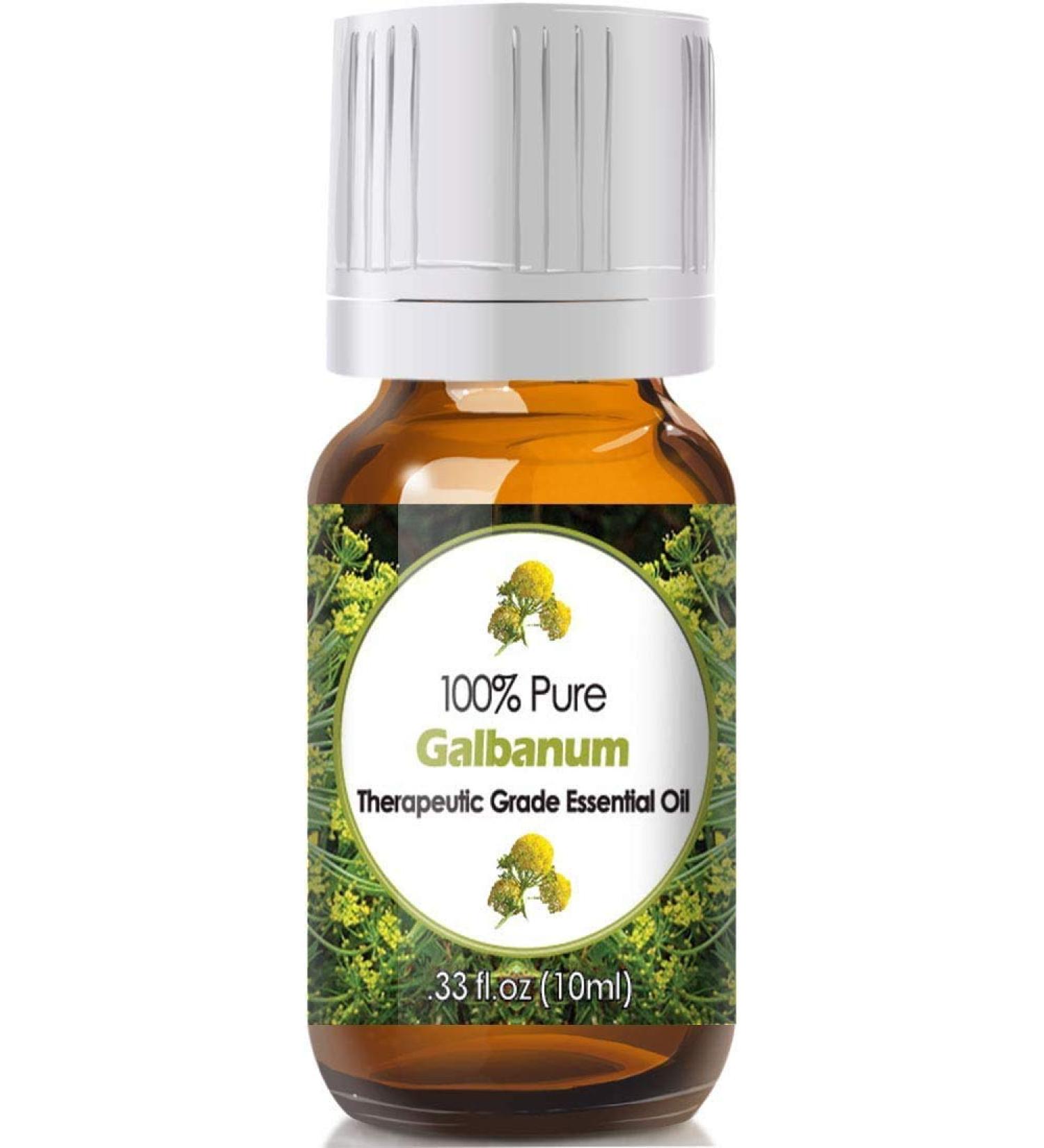 10ml - Galbanum Essential Oil - 0.33 Fluid Ounces - Aromatherapy Oils - Galbanum Oil Galbanum 0.33 Fl Oz (Pack of 1)