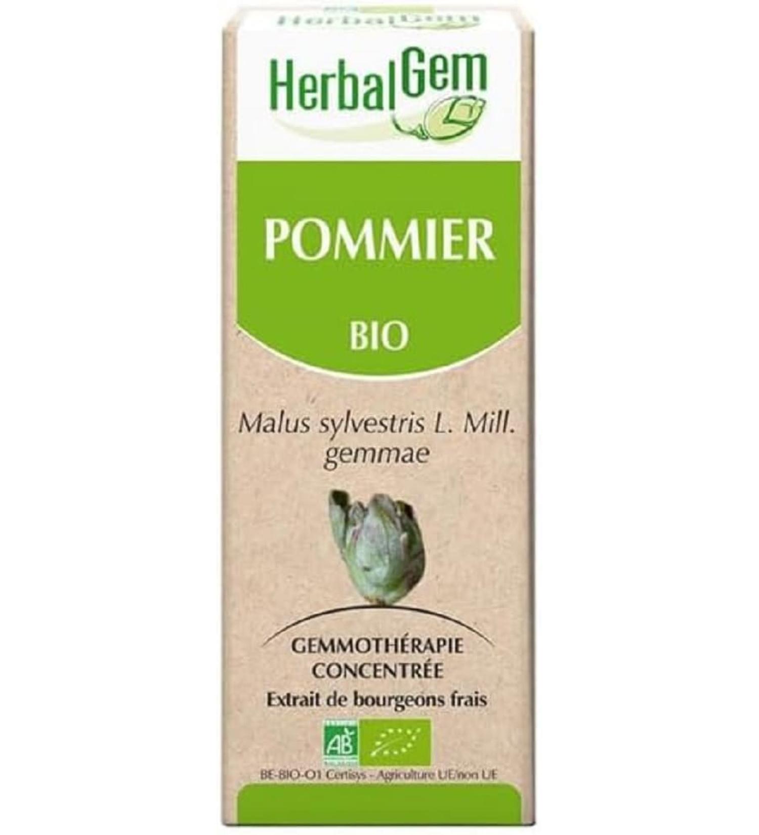 Herbalgem - Organic Apple Tree - Macerat-Mother of Gemmotherapy Concentrated - 15 ml - Buy Online on GoSupps.com