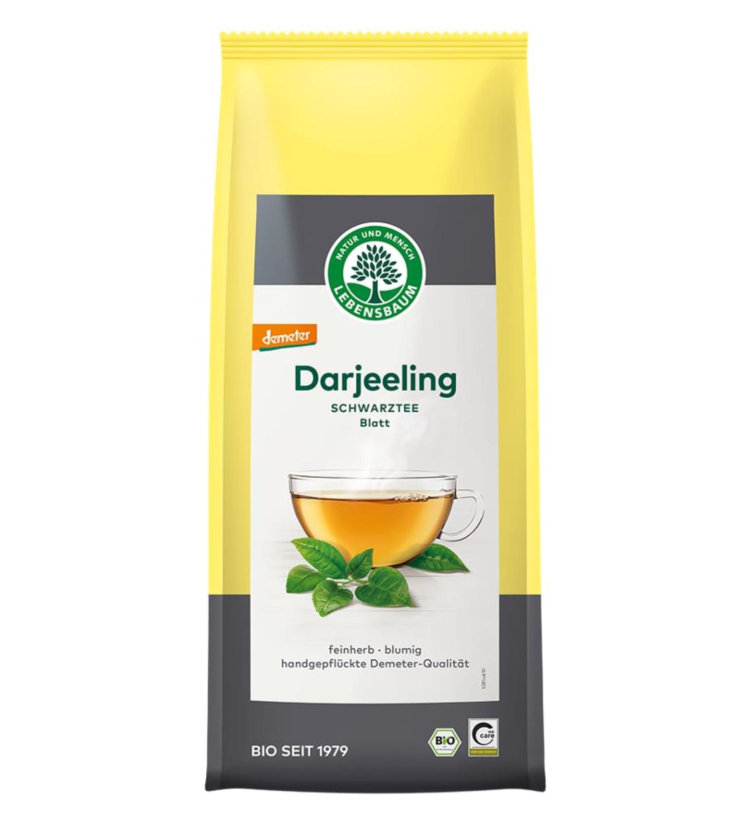  Lebensbaum Lebensbaum Darjeeling loose black tea Leaf 250 g - Buy Online on GoSupps.com